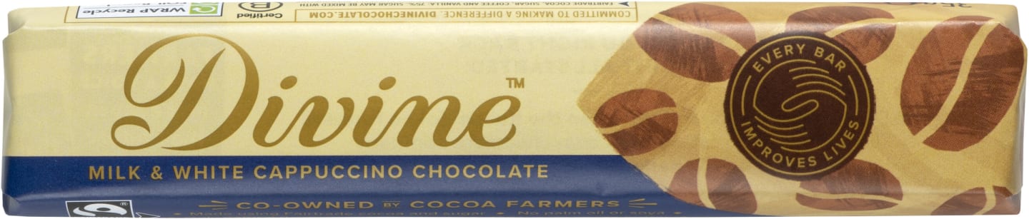Divine Milk White Cappuccino 35g
