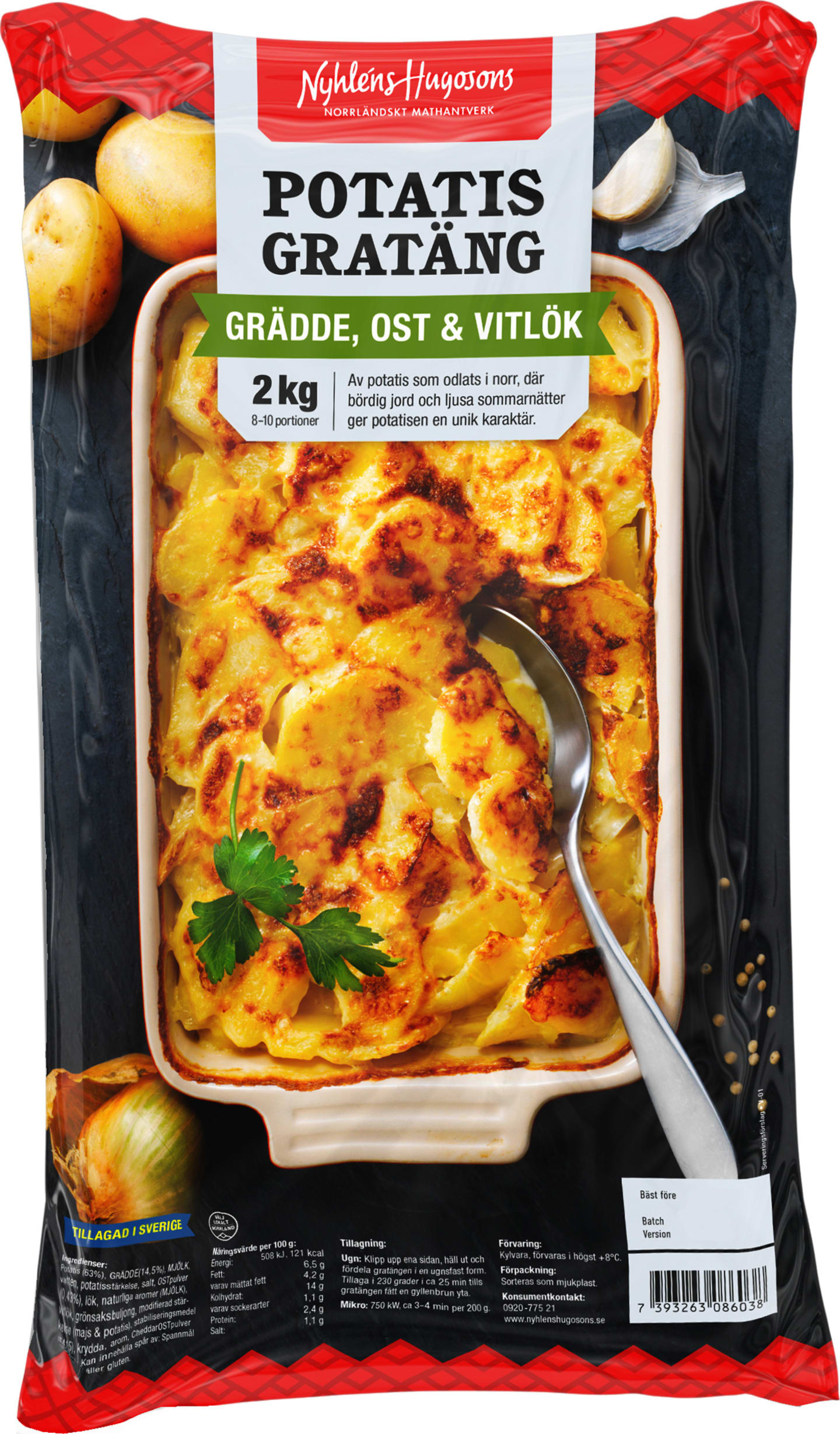 Potatisgratäng Kryddad 2Kg
