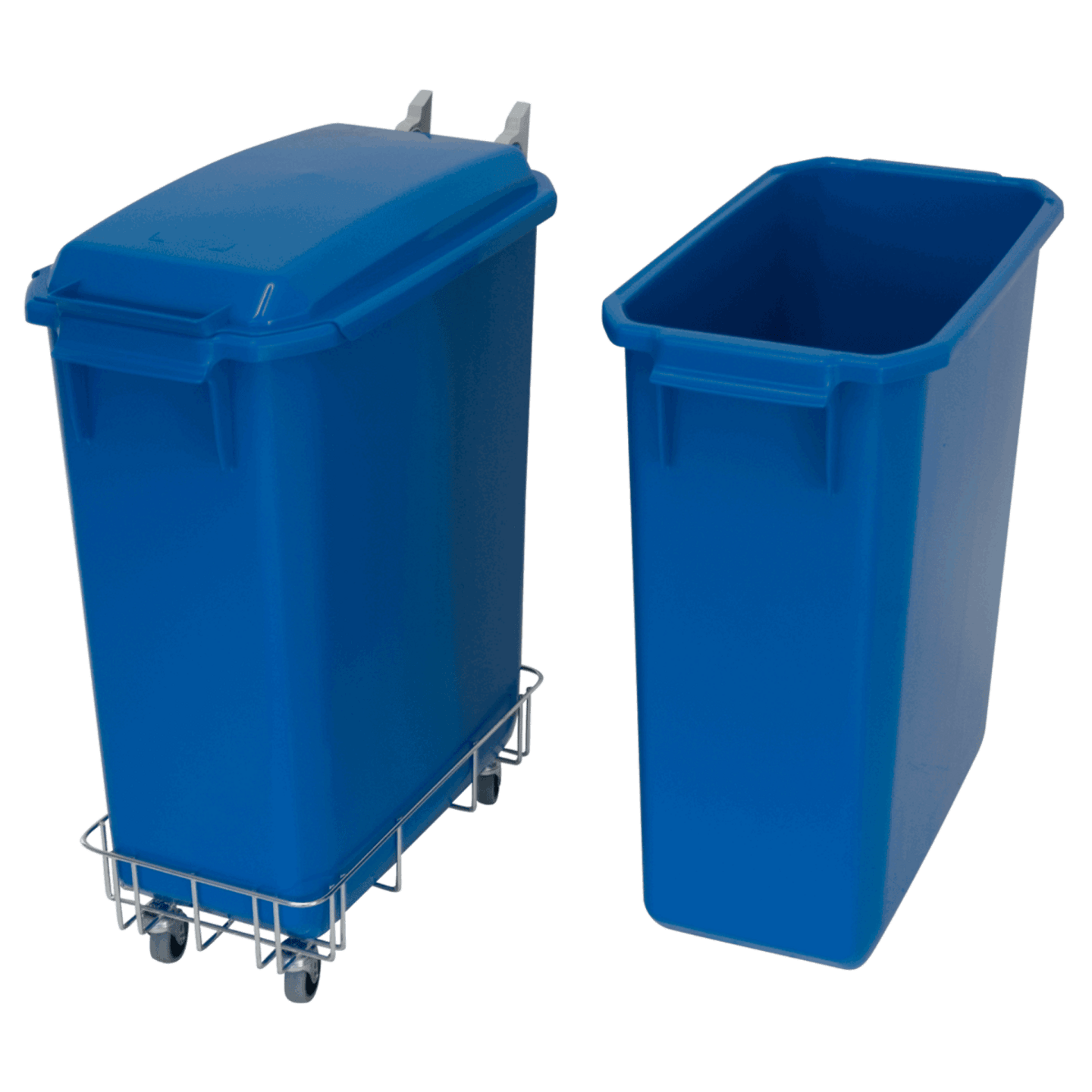 Tunna plast blå 60L - Bild 1 av 3