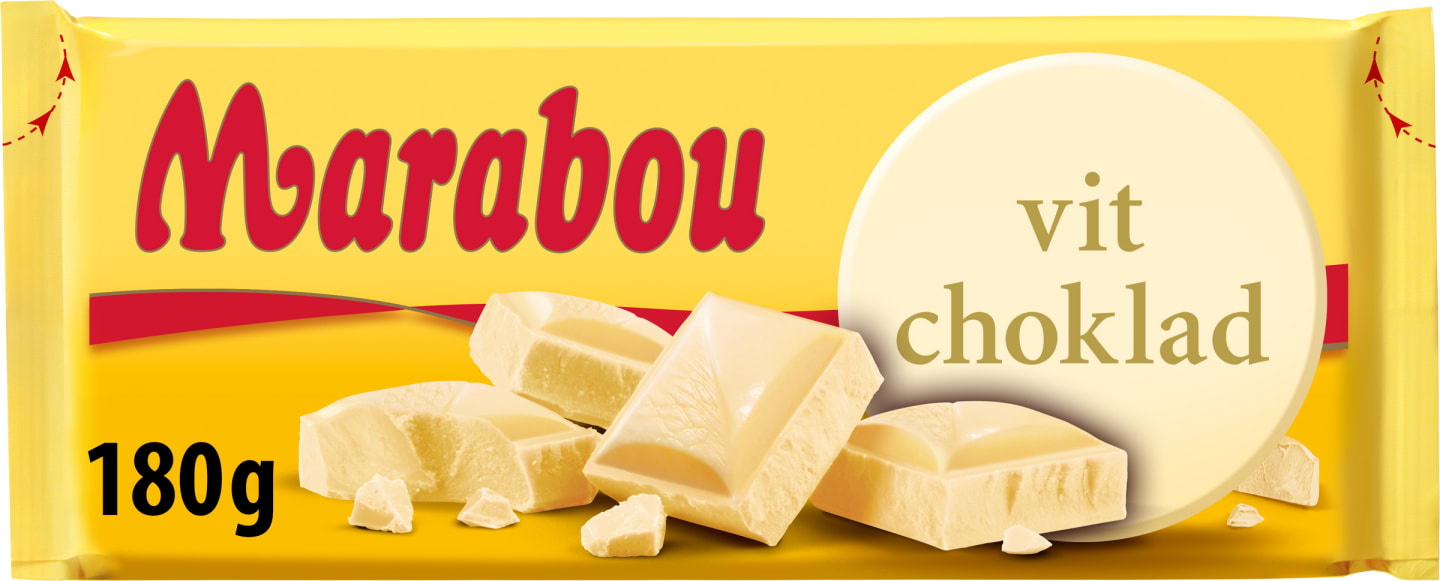Marabou Vit Choklad 180g - Bild 1 av 1