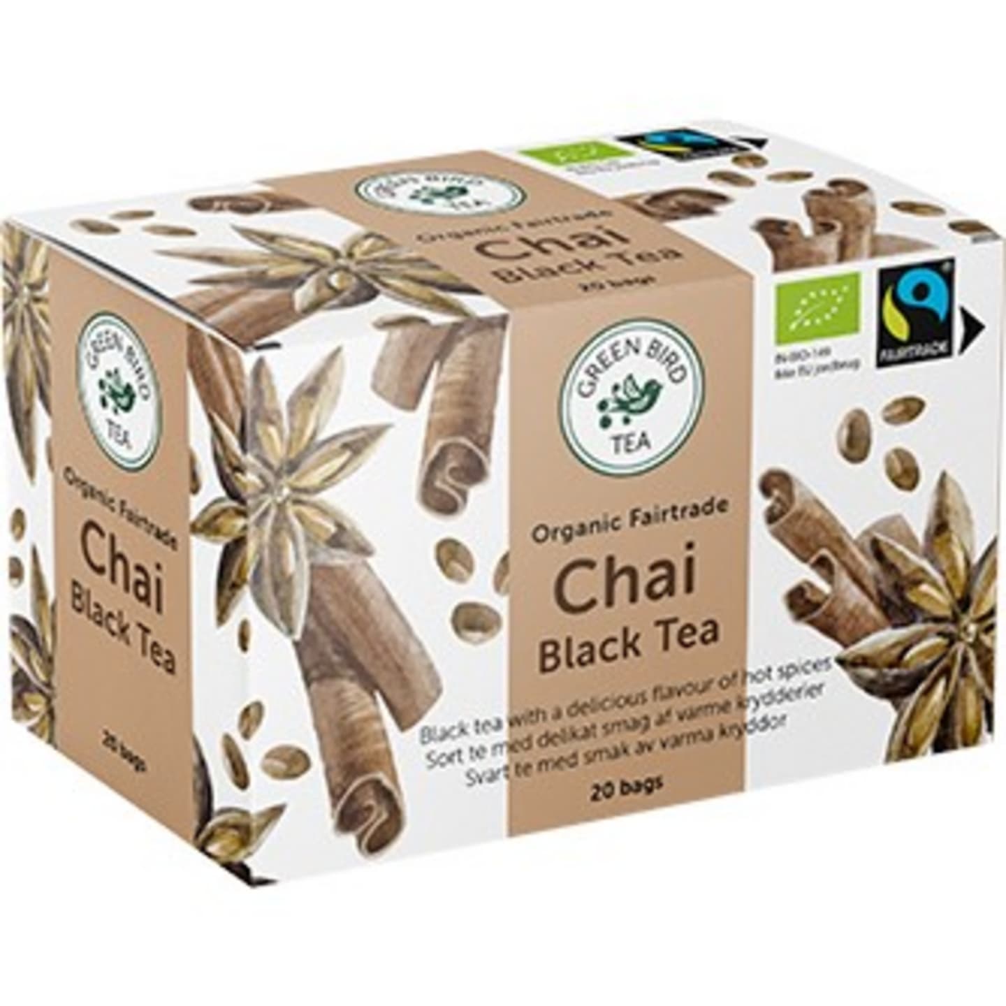Green Bird Tea Chai EKO 20x2g