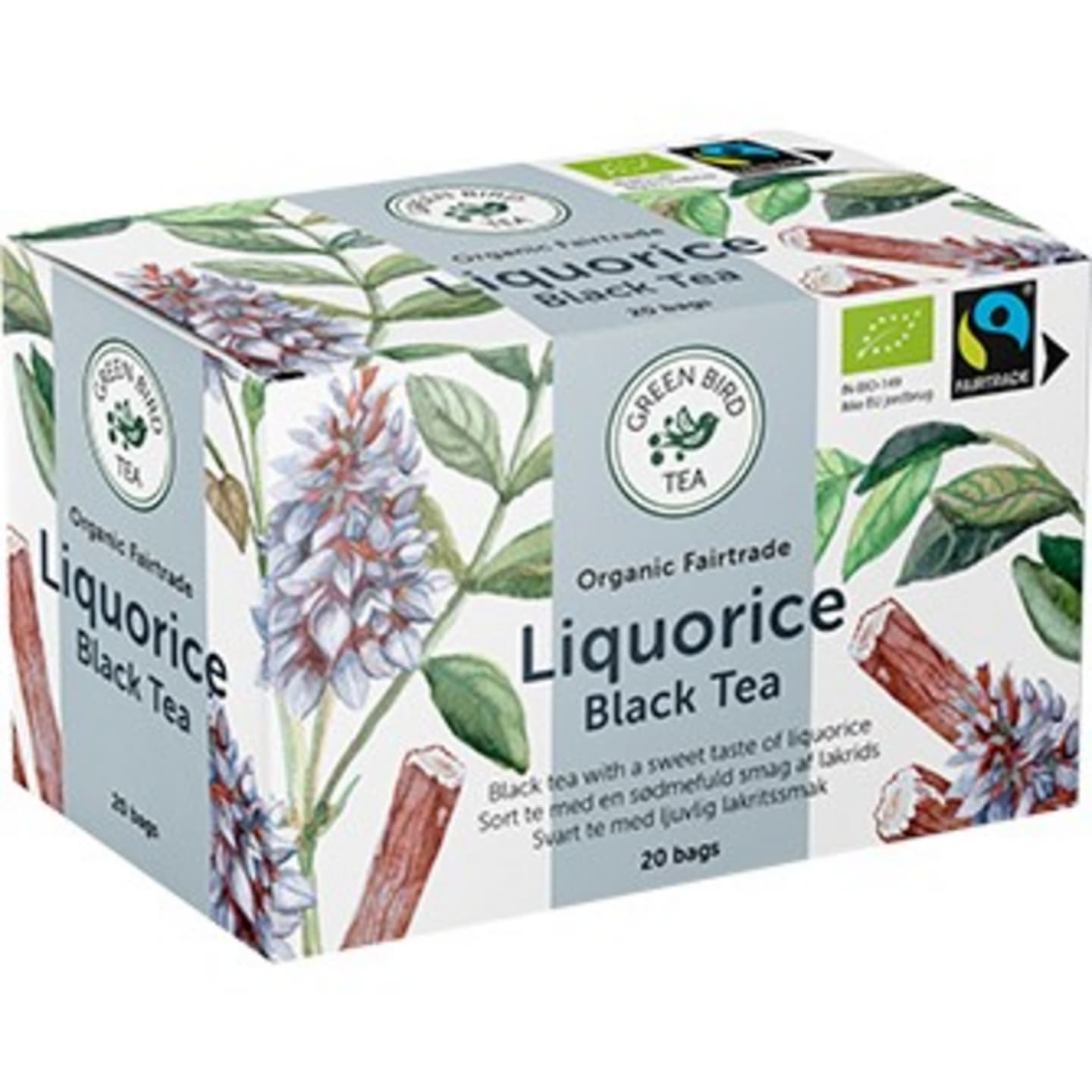Green Bird Tea Lakrits 20x2g