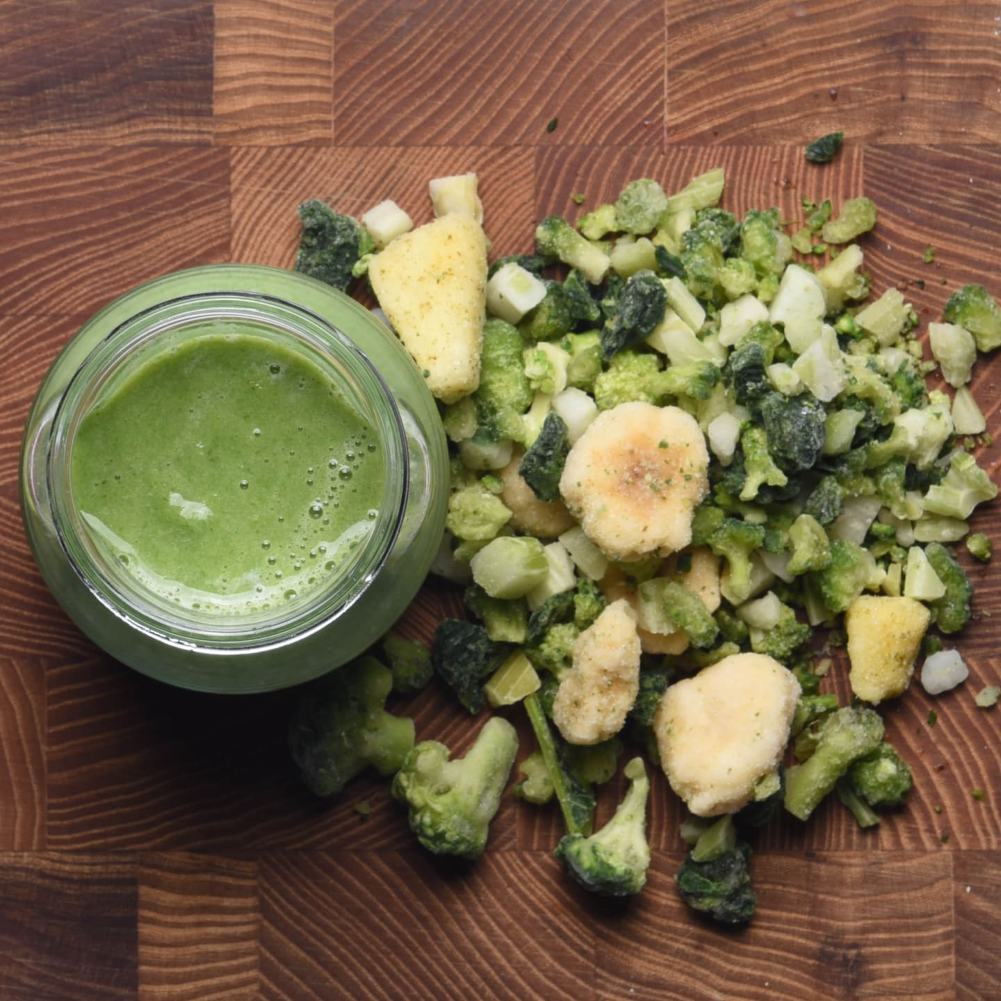 Smoothiemix Broccoli Selleri Spenat Banan Ananas 120g