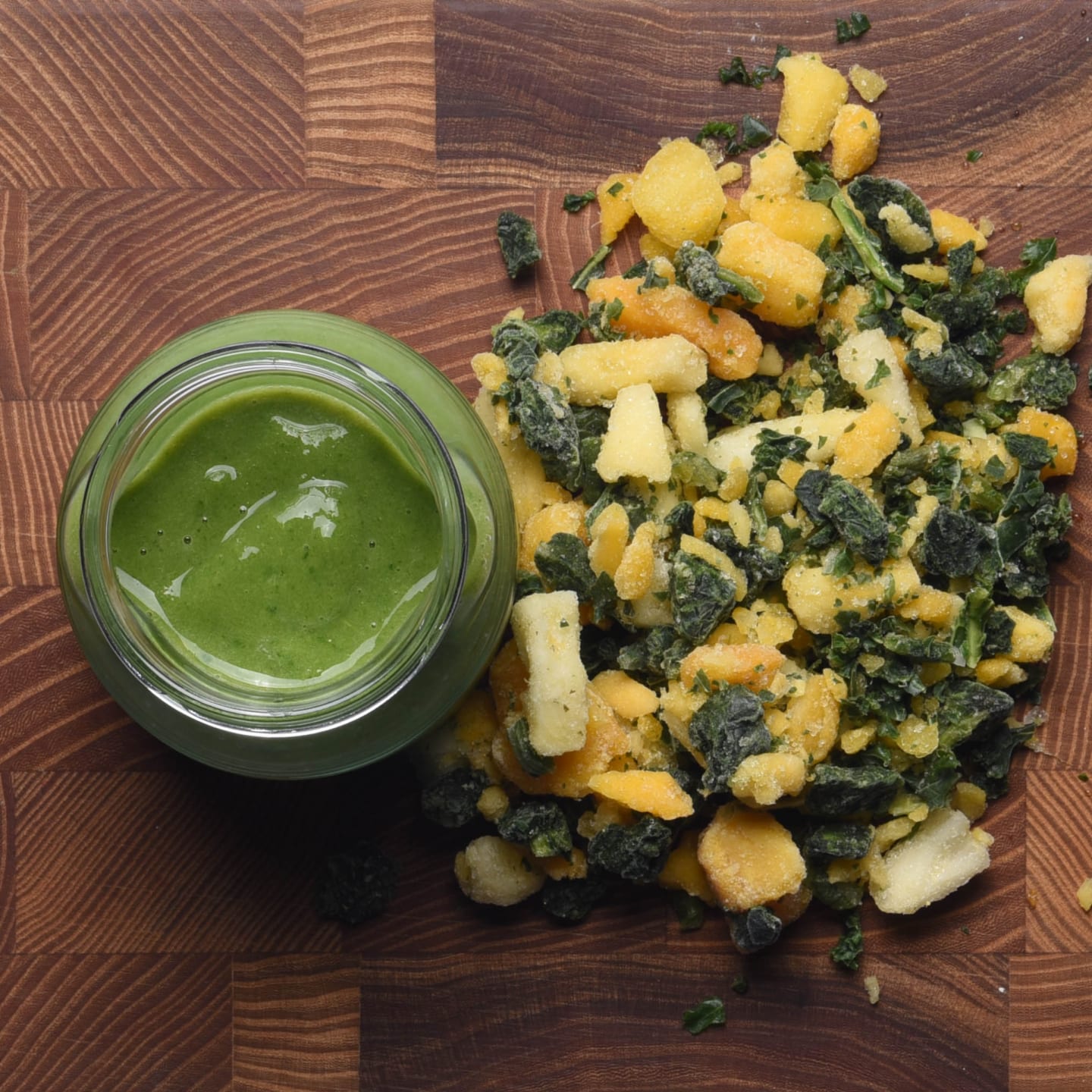 Smoothiemix Mango Ananas Spenat Grönkål 120g