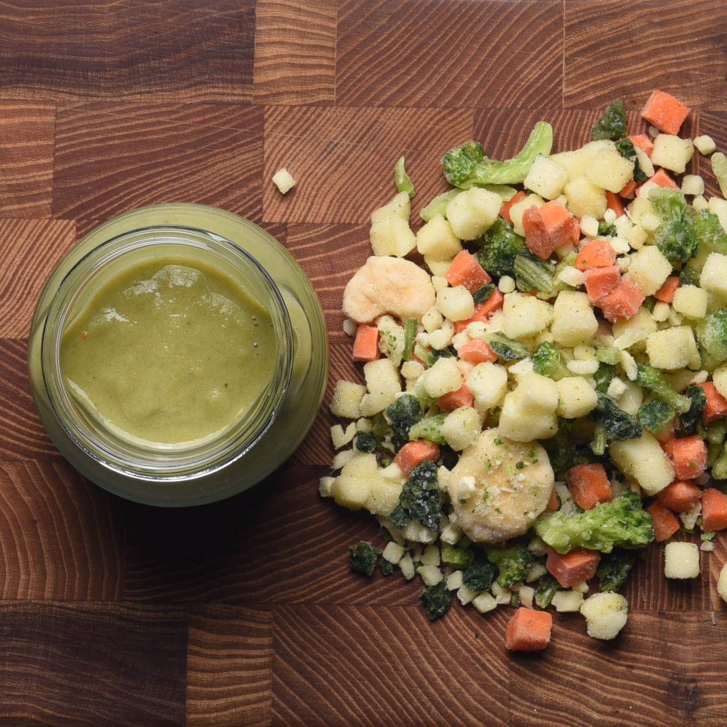 Smoothiemix Äpple Banan Broccoli Ingefära Morot Spenat 120g