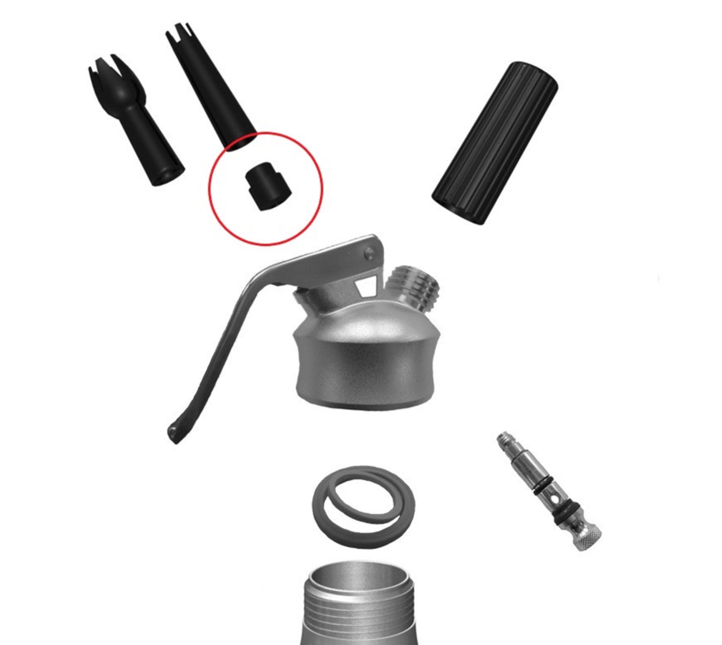 Adapter till tyll gräddsifon K515A