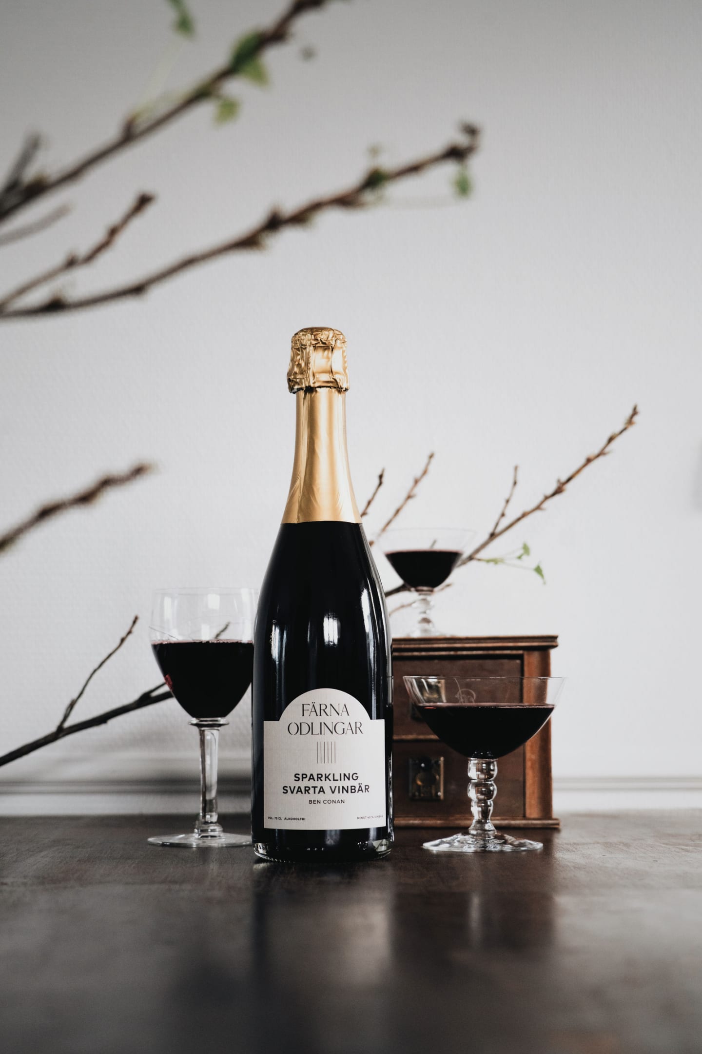 Svartvinbär Mousserande 75cl - Bild 1 av 2