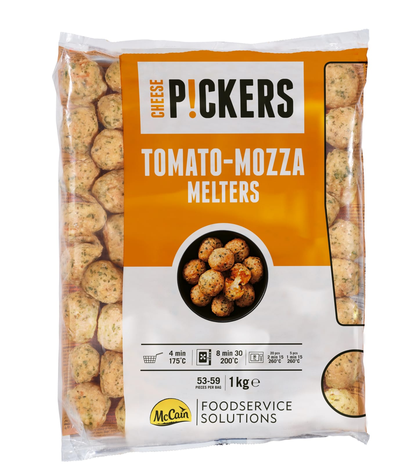 Tomato Mozzarella Melters 1kg