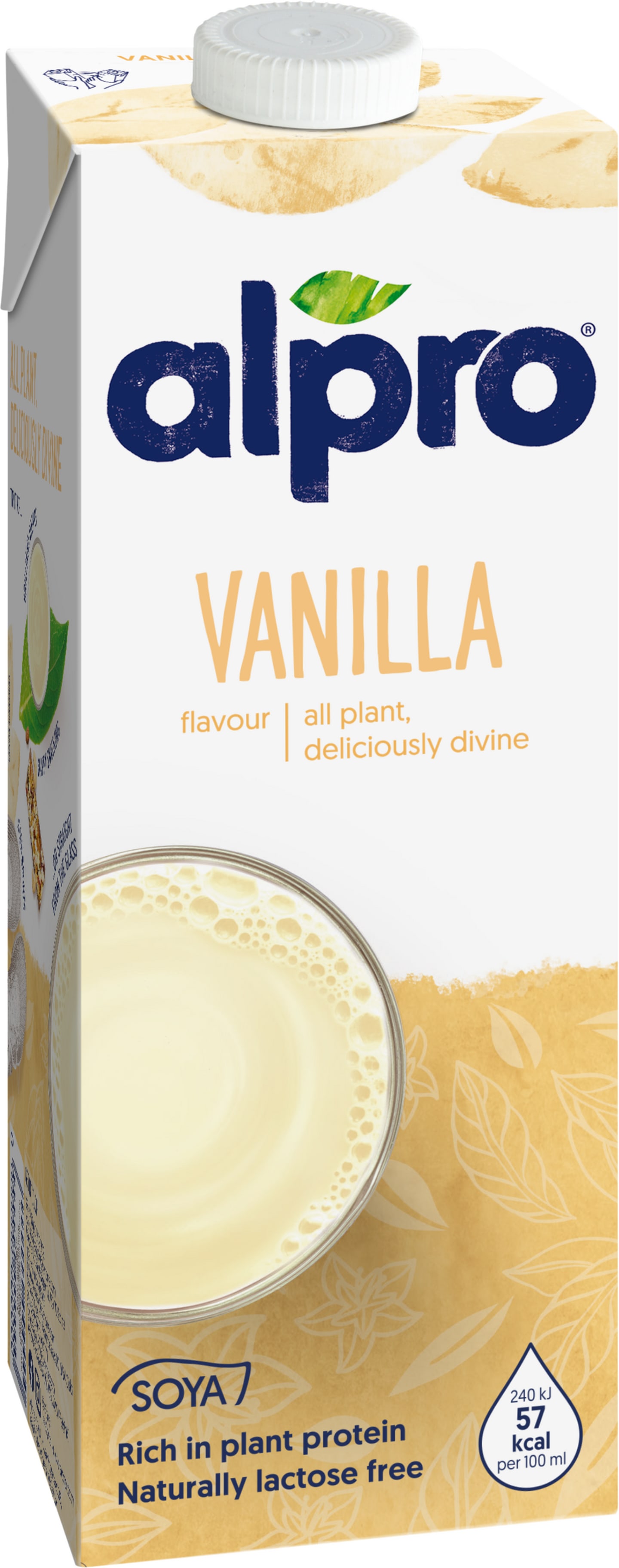 Sojadryck Vanilj 1L