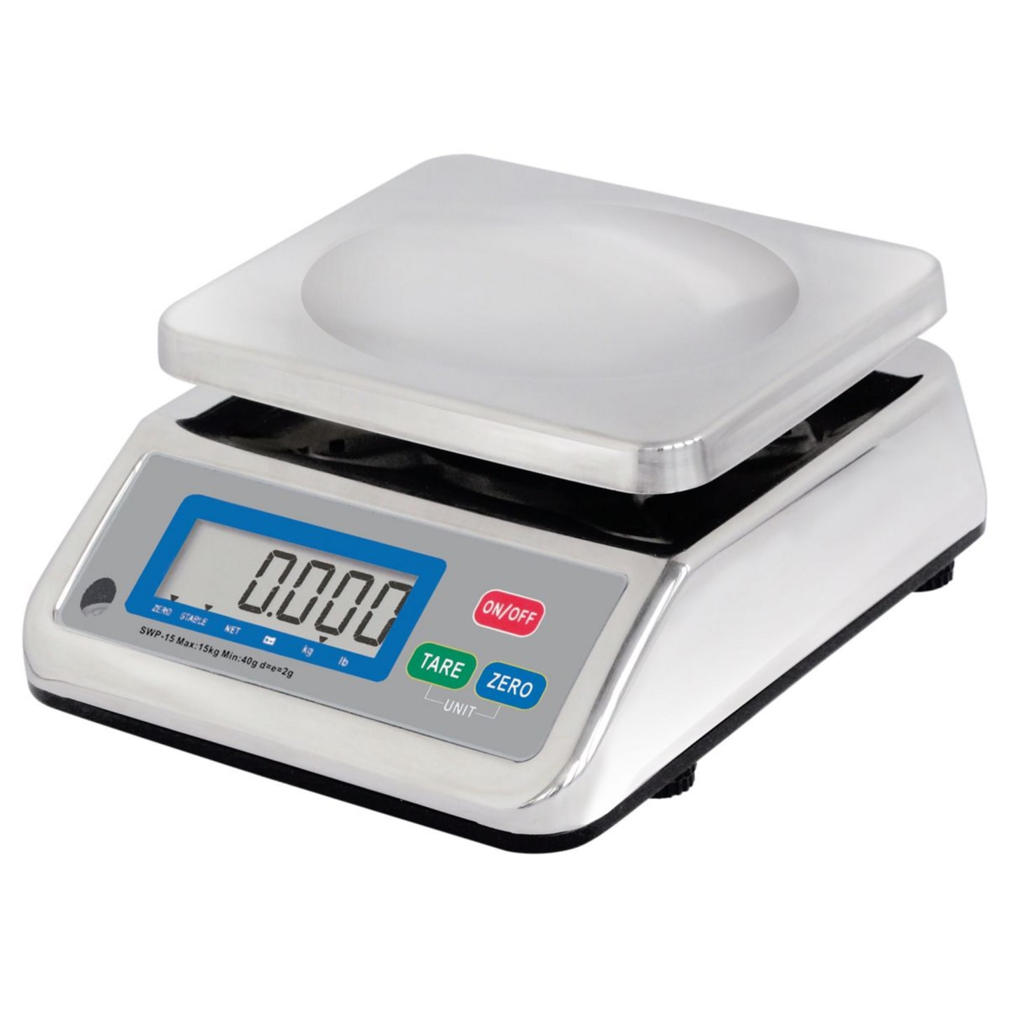 Våg vattentät 15kg/2g