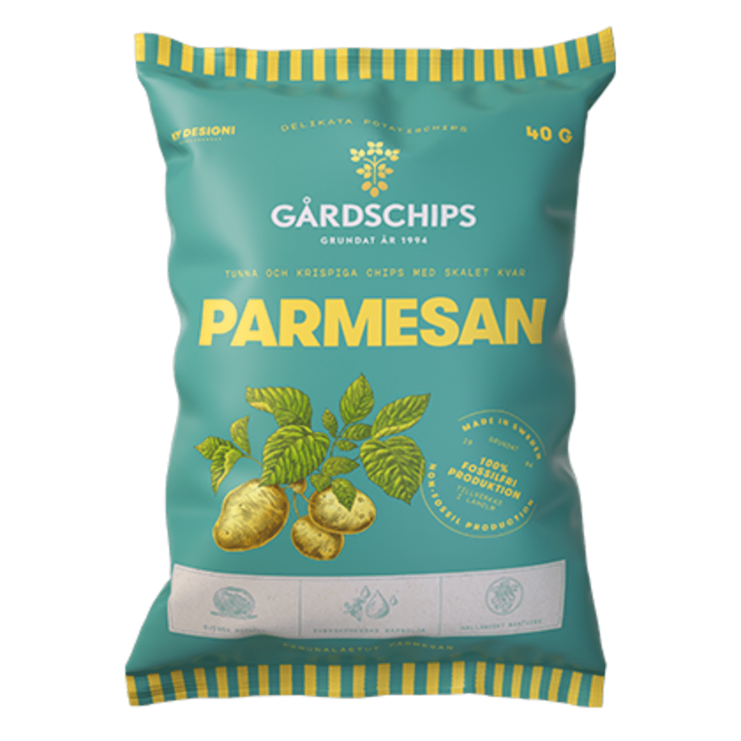 Gårdschips parmesan 150g