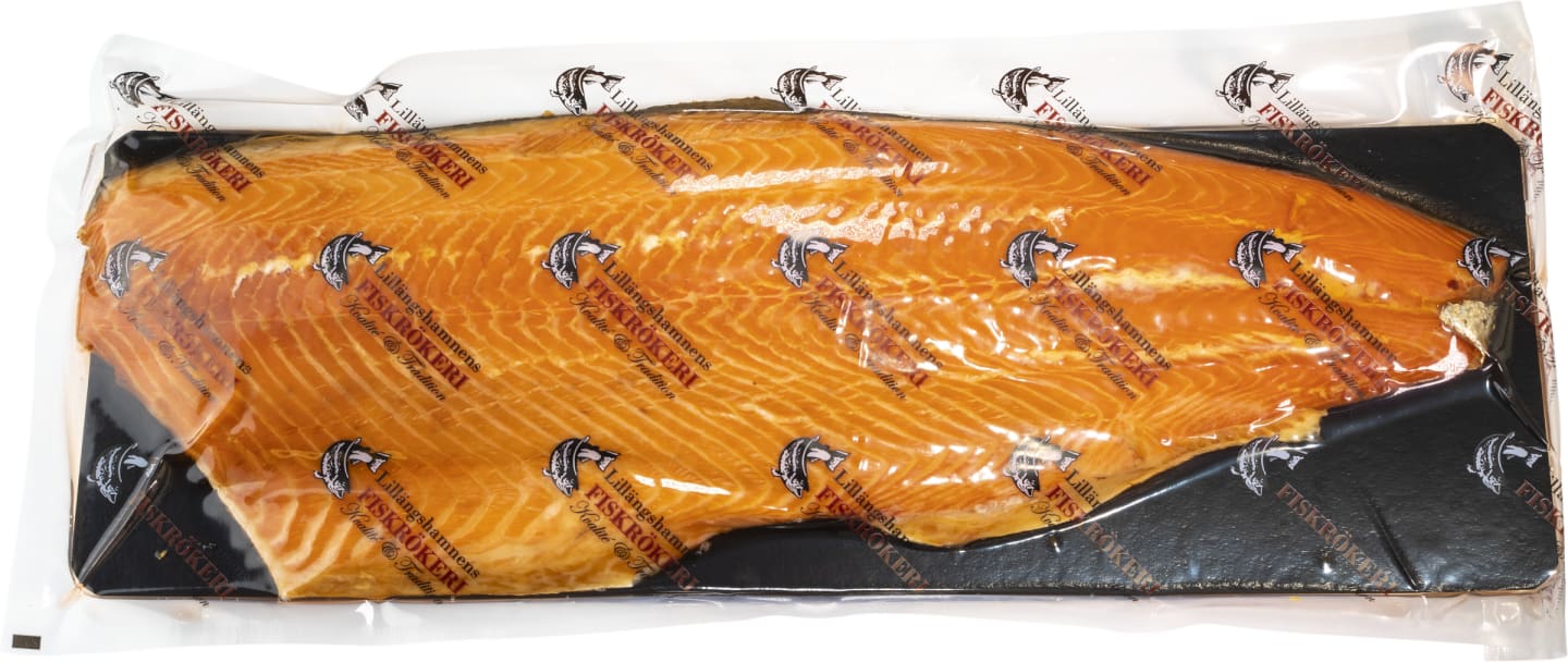 Laxfilé varmrökt ca 1,5kg - Bild 1 av 2