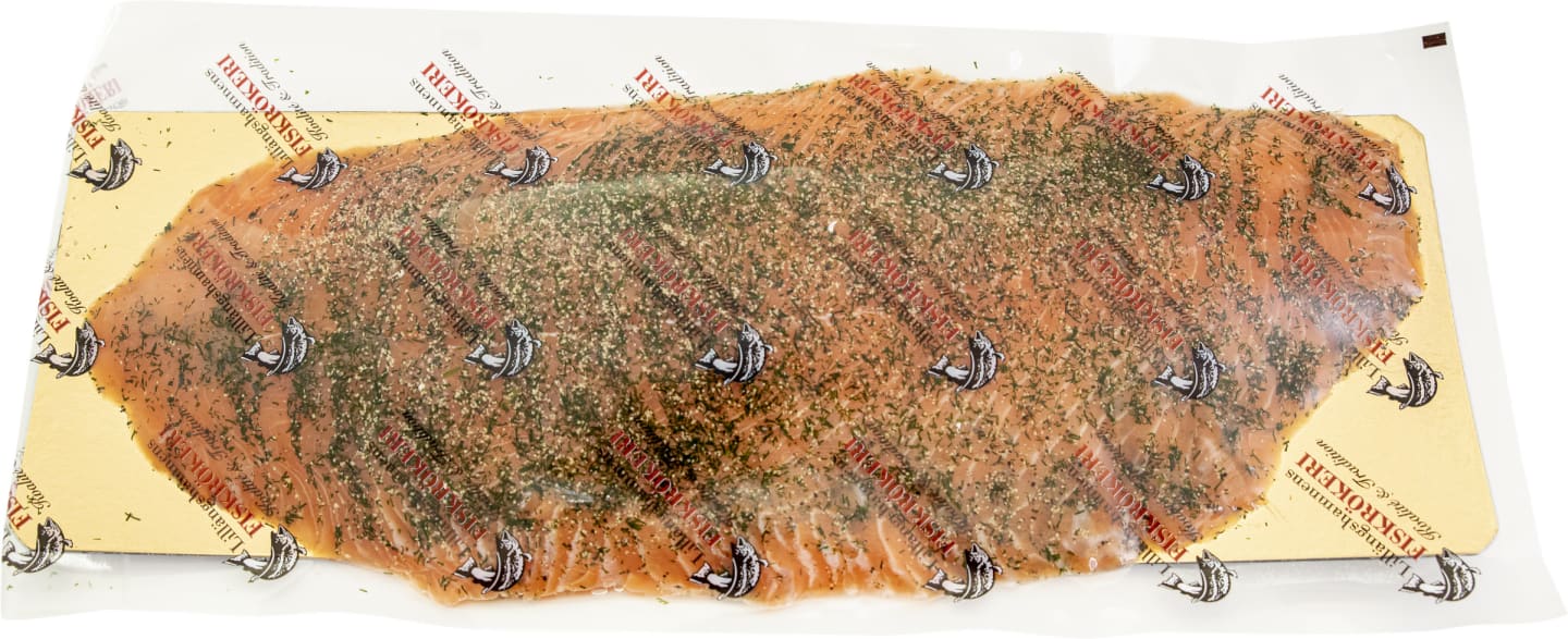 Laxfilé gravad skivad 1,5kg - Bild 1 av 2
