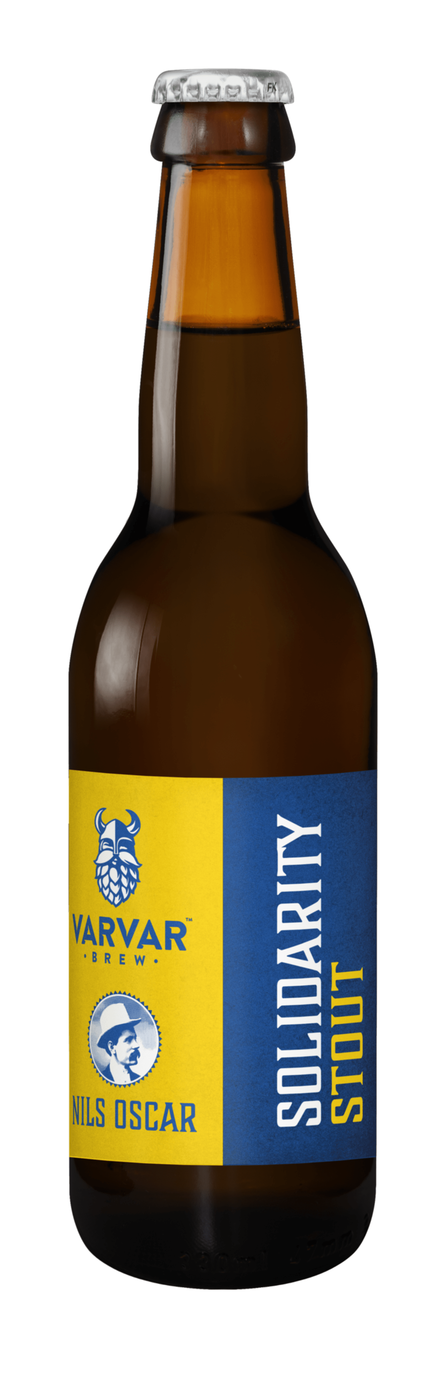 Nils Oscar Solidarity Stout 33cl - Bild 1 av 1