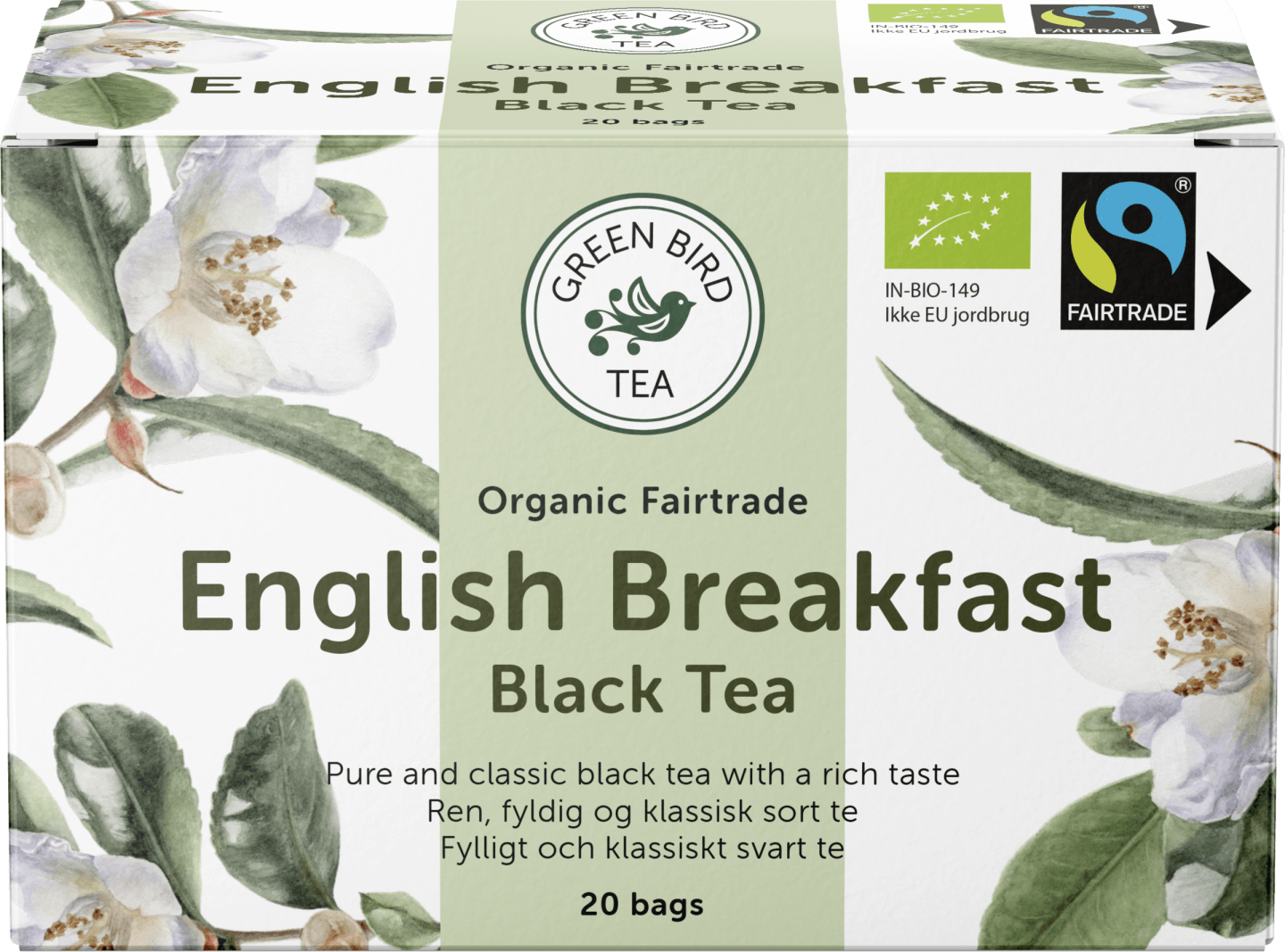 Green Bird Tea English Breakfast 20x2g