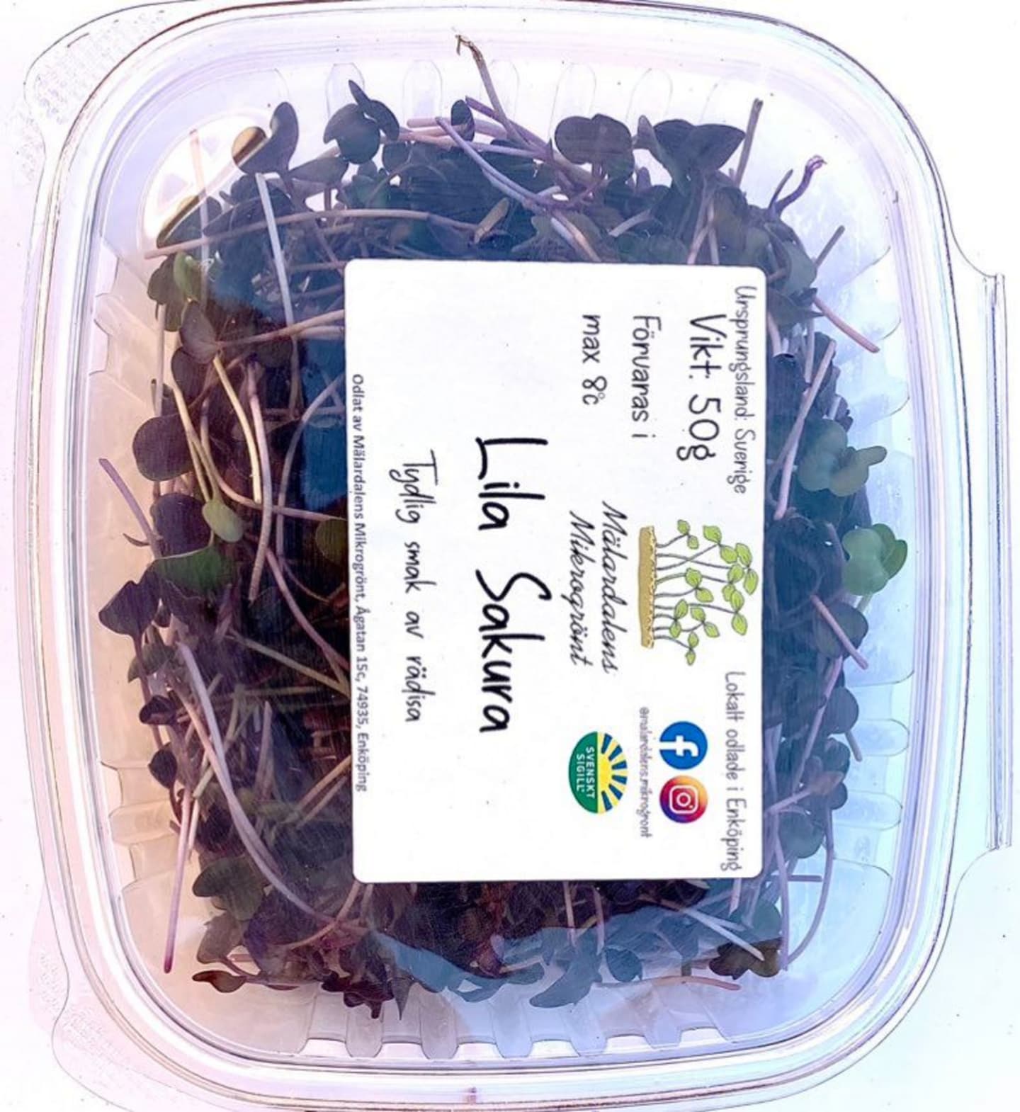 Sakurakrasse lila 50g - Bild 1 av 2