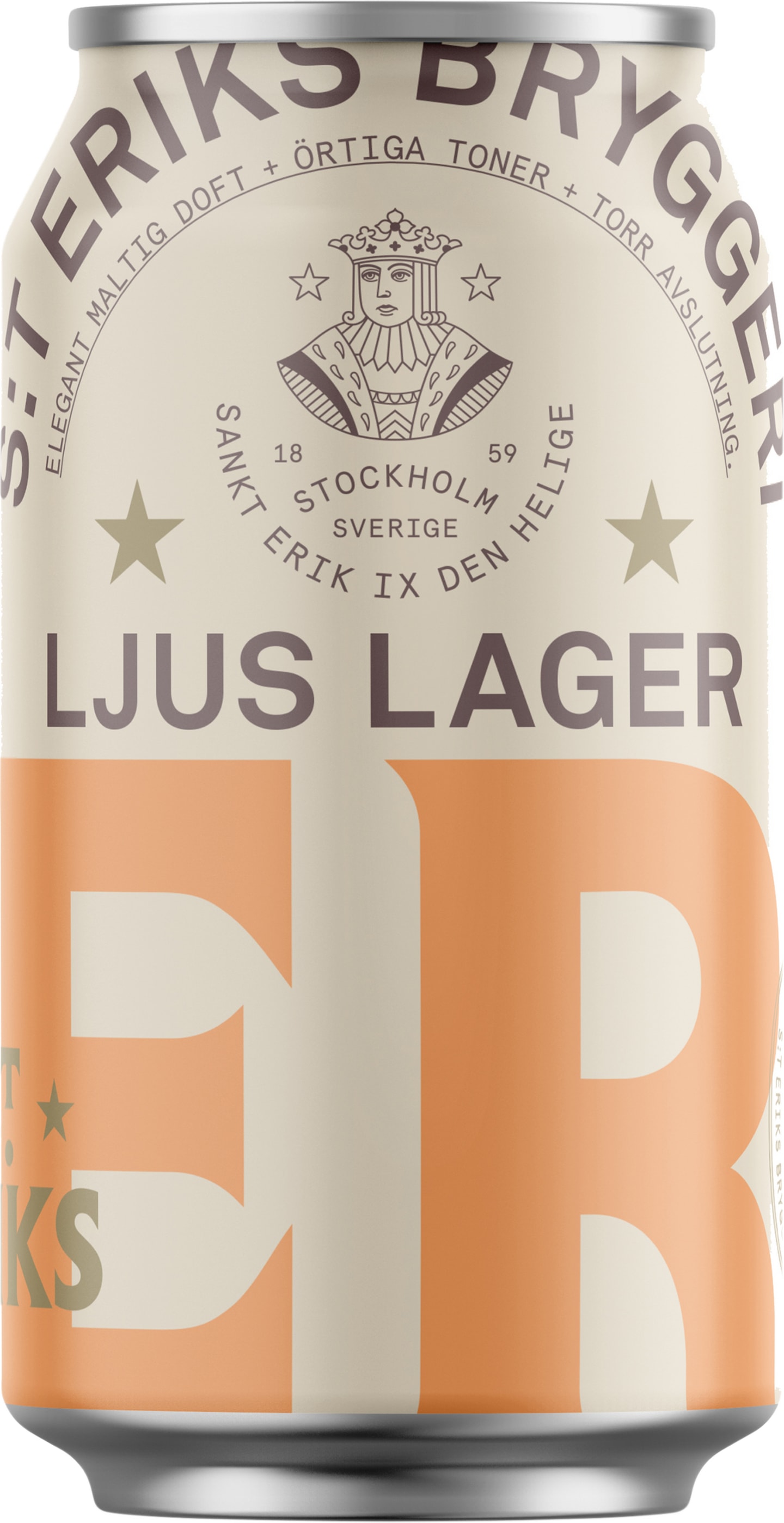 S:t Eriks Ljus Lager Burk 33cl