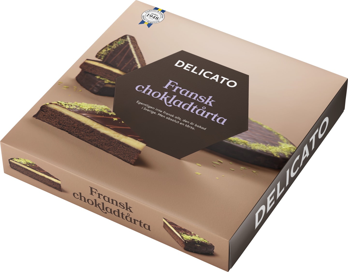 Fransk chokladtårta 850g - Bild 1 av 3