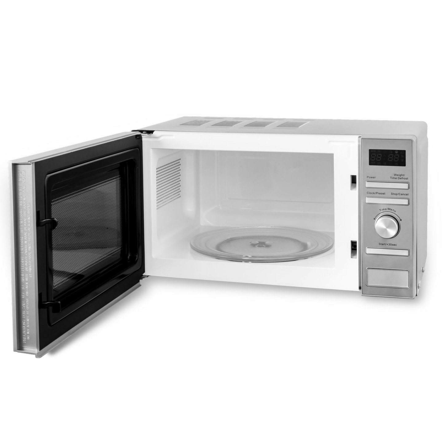 Mikrovågsugn 20L 700W Rostfri - Bild 1 av 4