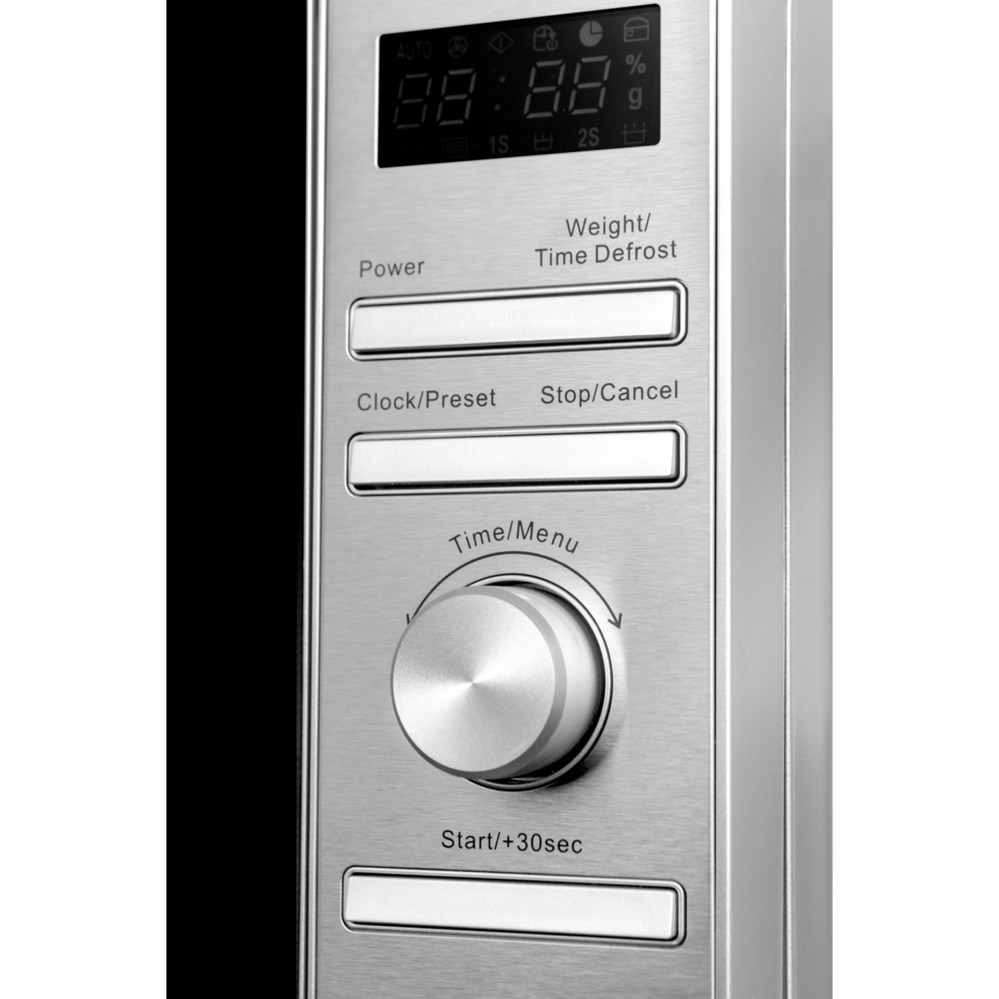 Mikrovågsugn 20L 700W Rostfri - Bild 1 av 4