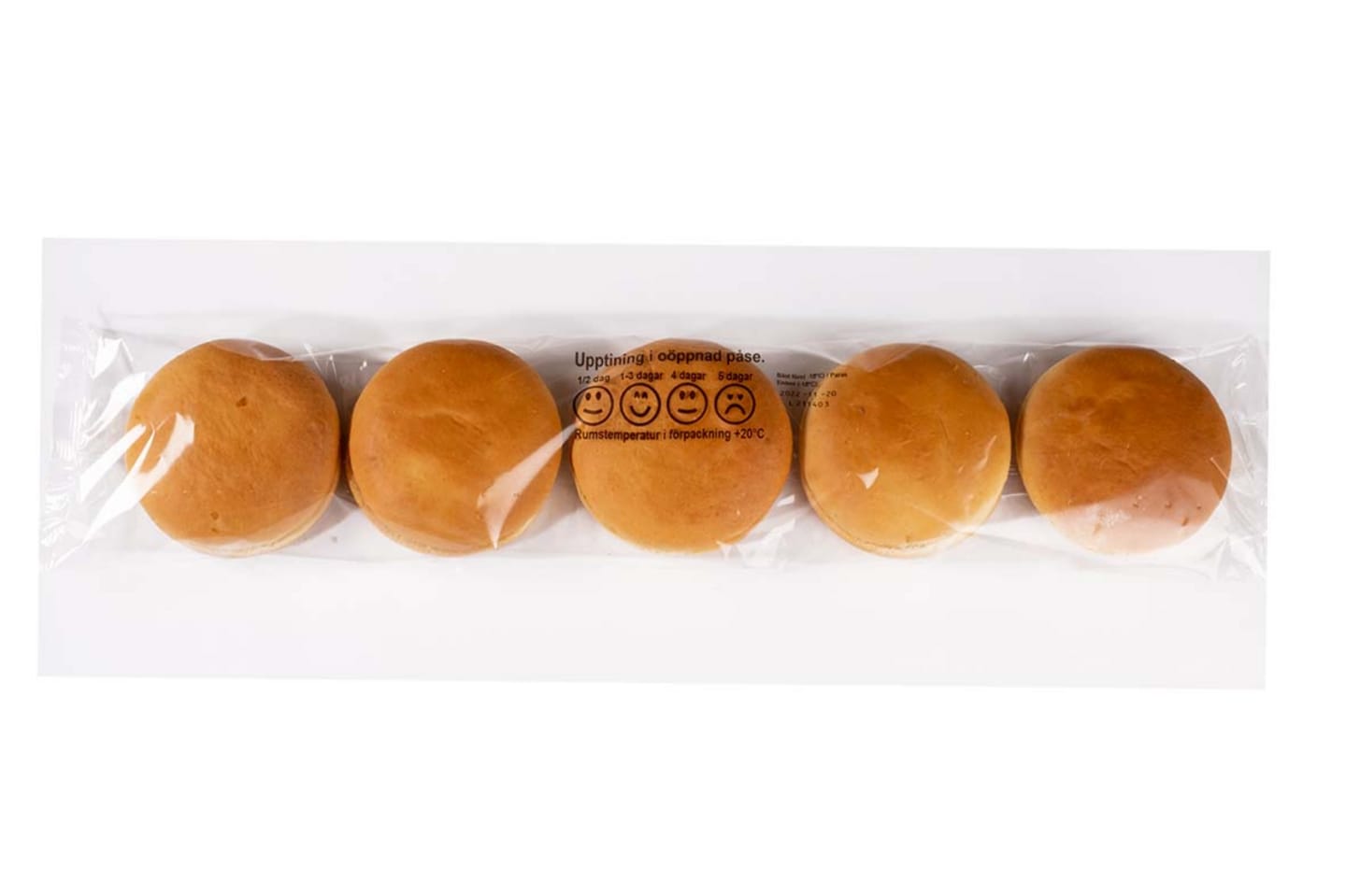 Potato Burger Bun 5x60g - Bild 1 av 3