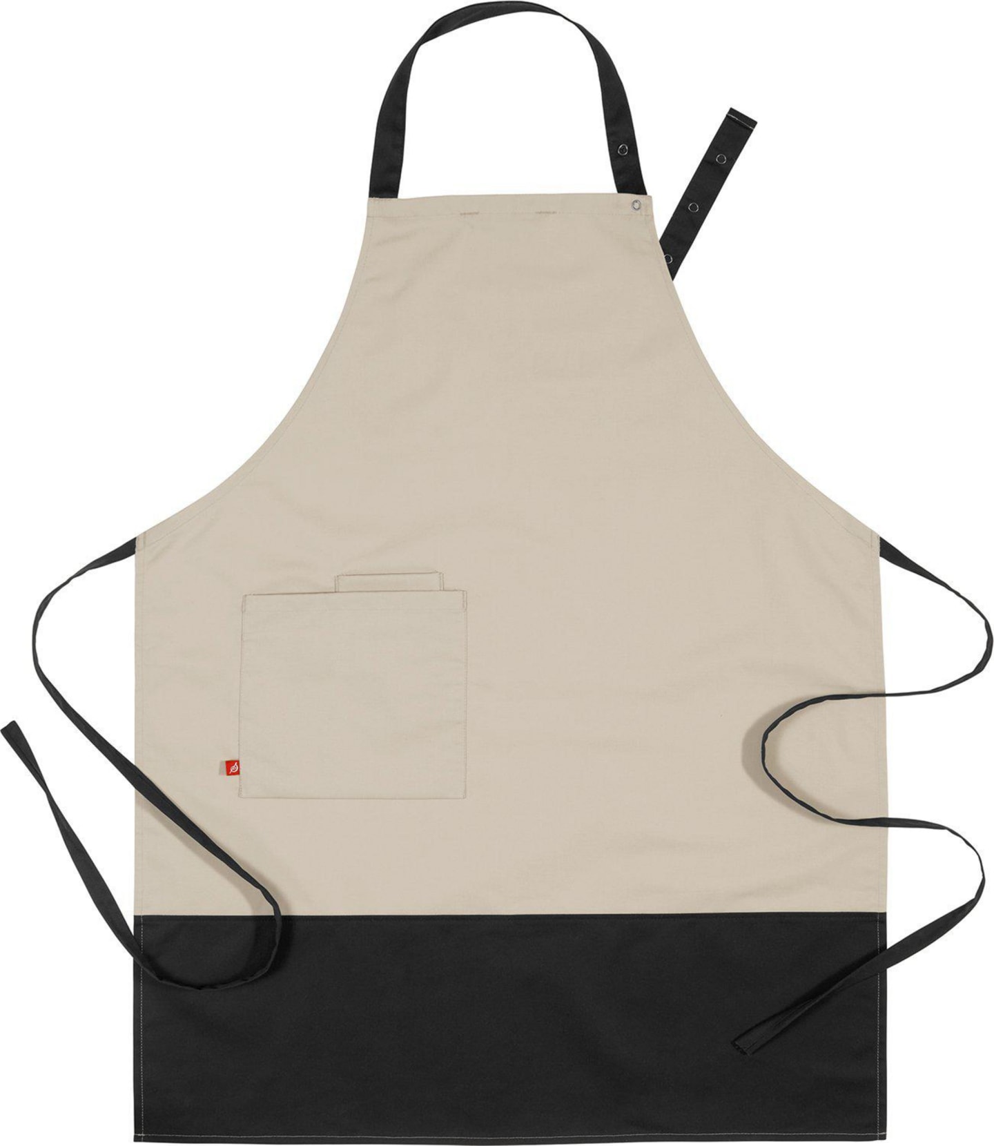 Bröstlappsförkläde Svart onesize 4069 - Bild 1 av 2