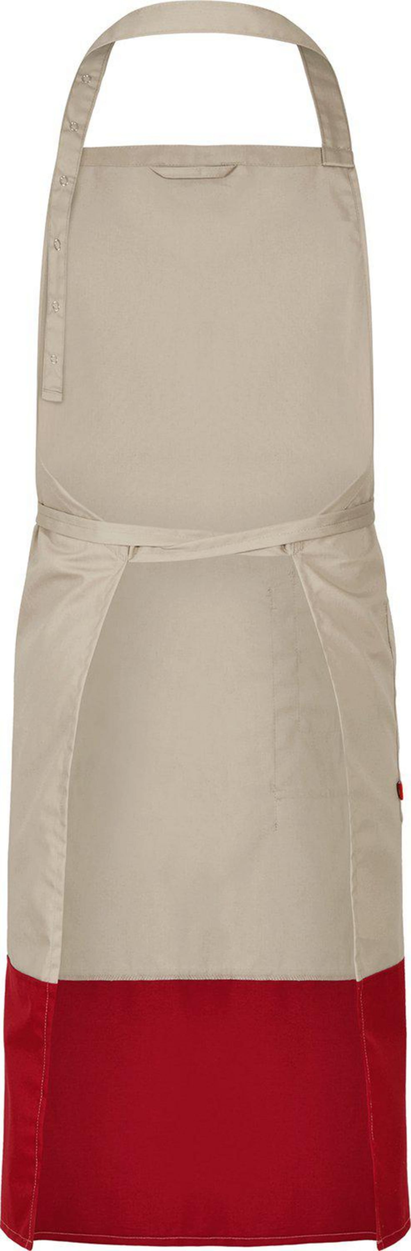 Bröstlappsförkläde Mörkröd onesize 4069 - Bild 1 av 2