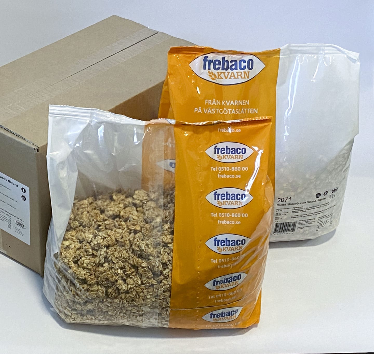 Granola rostad naturell 2,5kg