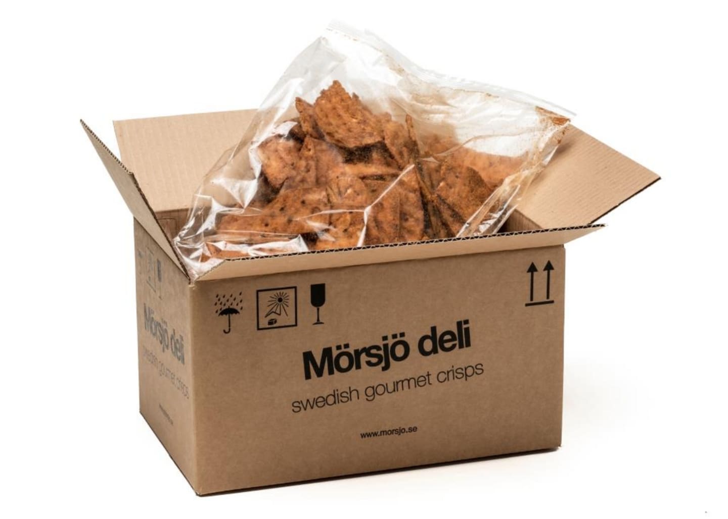 Tunnbrödchips Nachos 2x600g