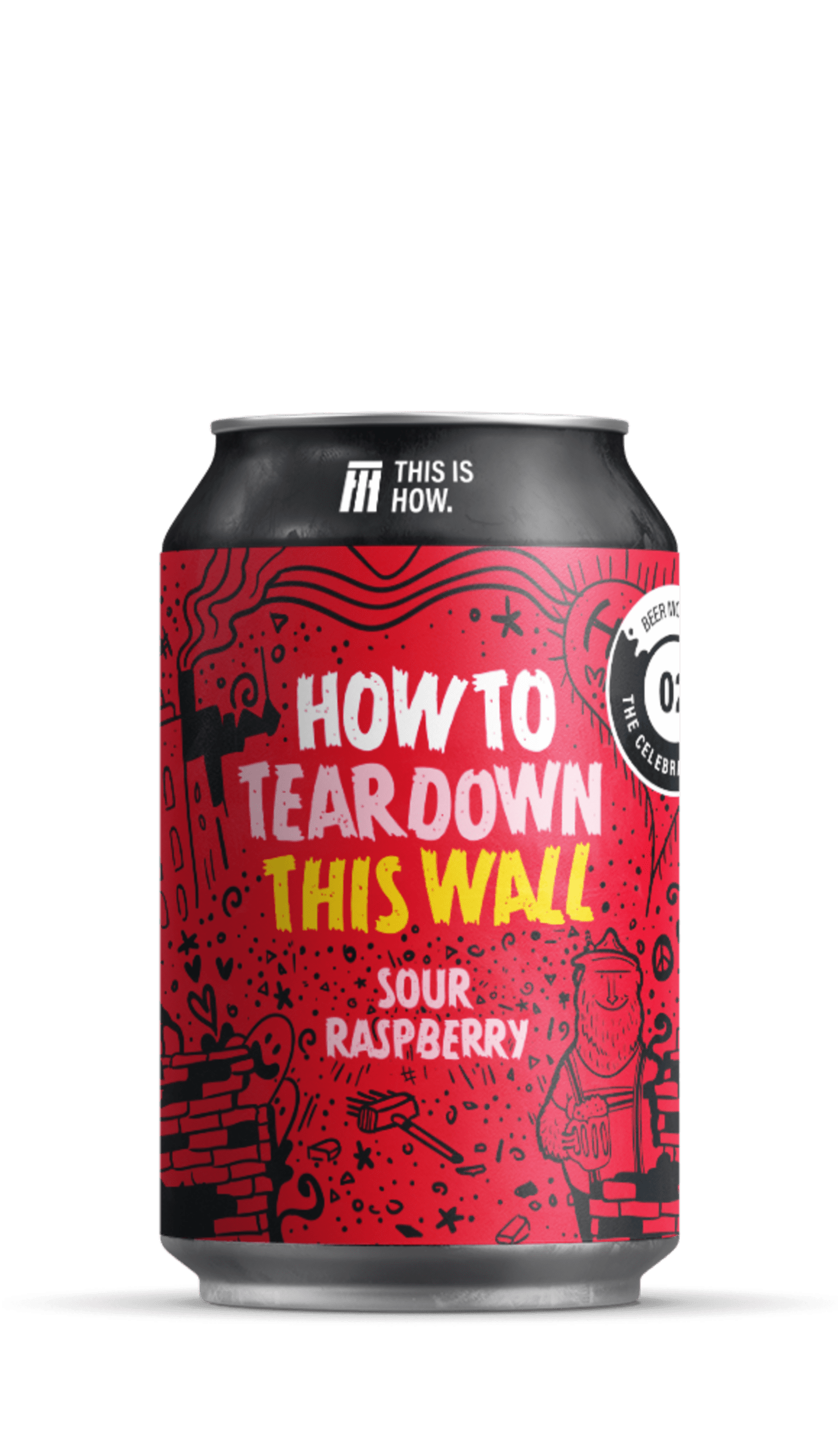 How to Tear Down this Wall Raspberr 33cl