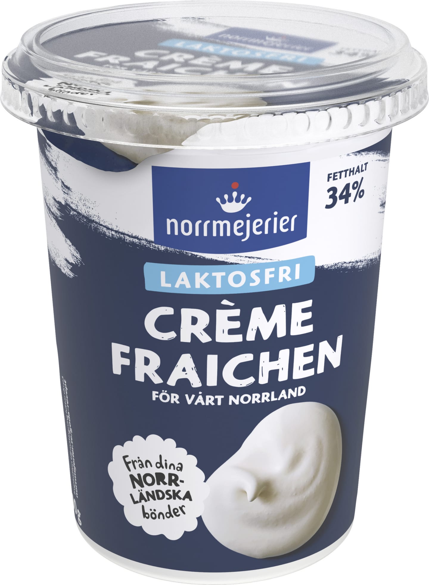 Creme fraiche laktosfri 34% 5dl - Bild 1 av 1