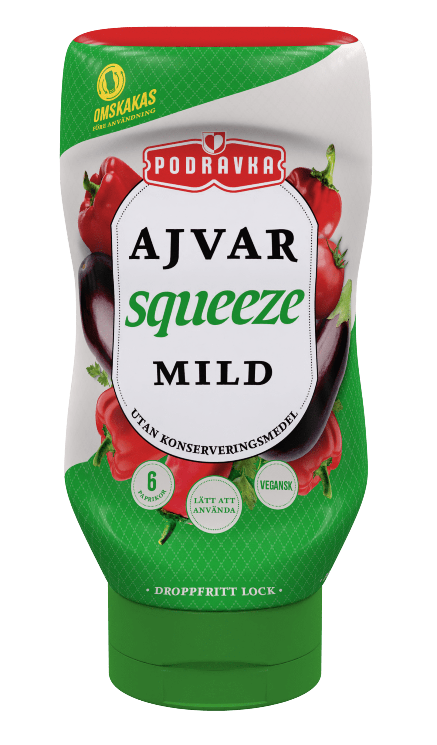Ajvar Squeeze Mild 310g