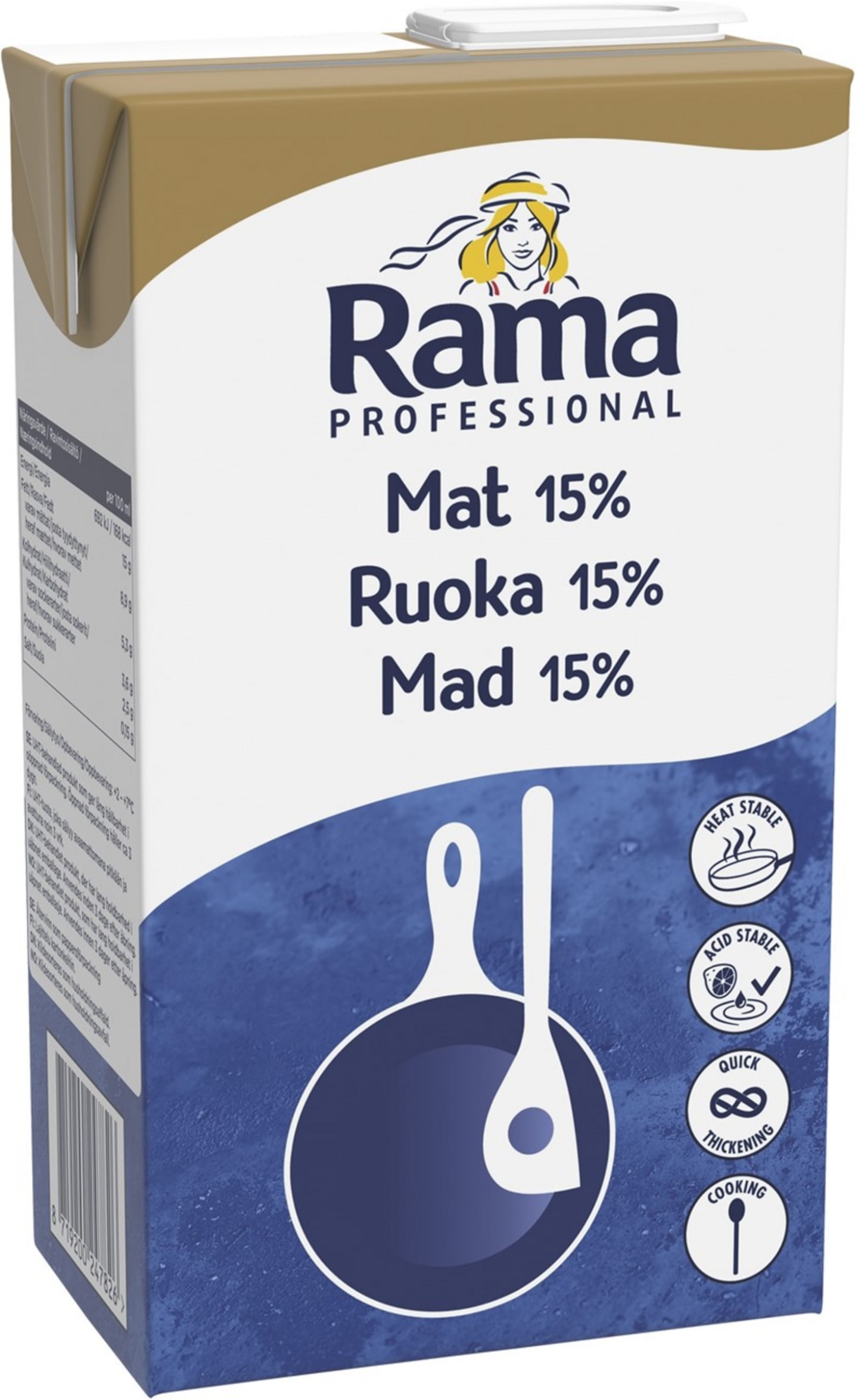 Rama Professional Mat 15% 1L - Bild 1 av 3
