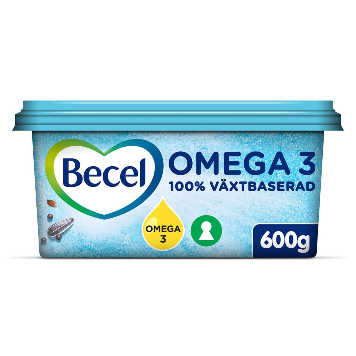 Becel Omega 3 Lättmargarin 600g - Bild 1 av 2