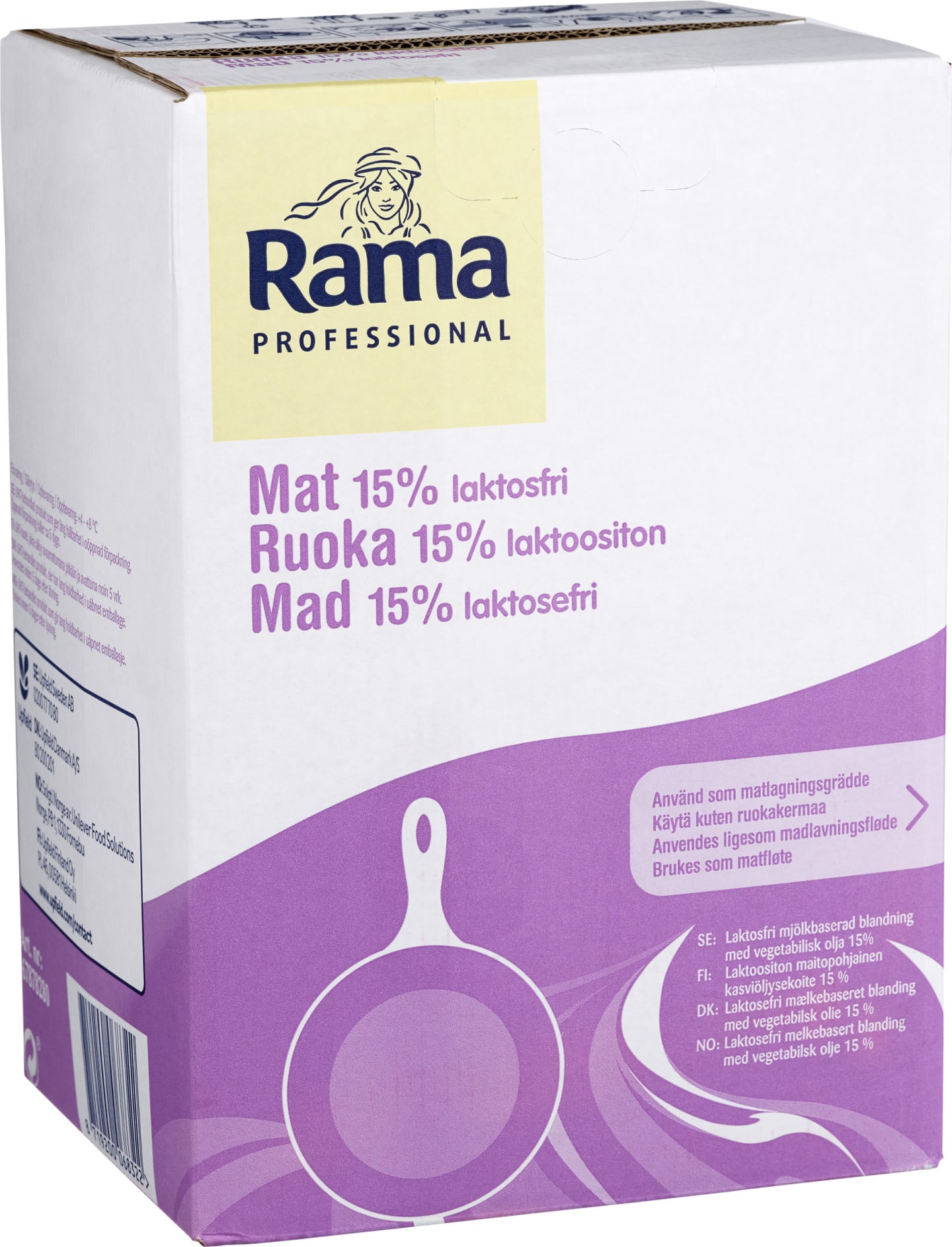 Rama Professional Mat 15%, laktosfri 10L - Bild 1 av 2