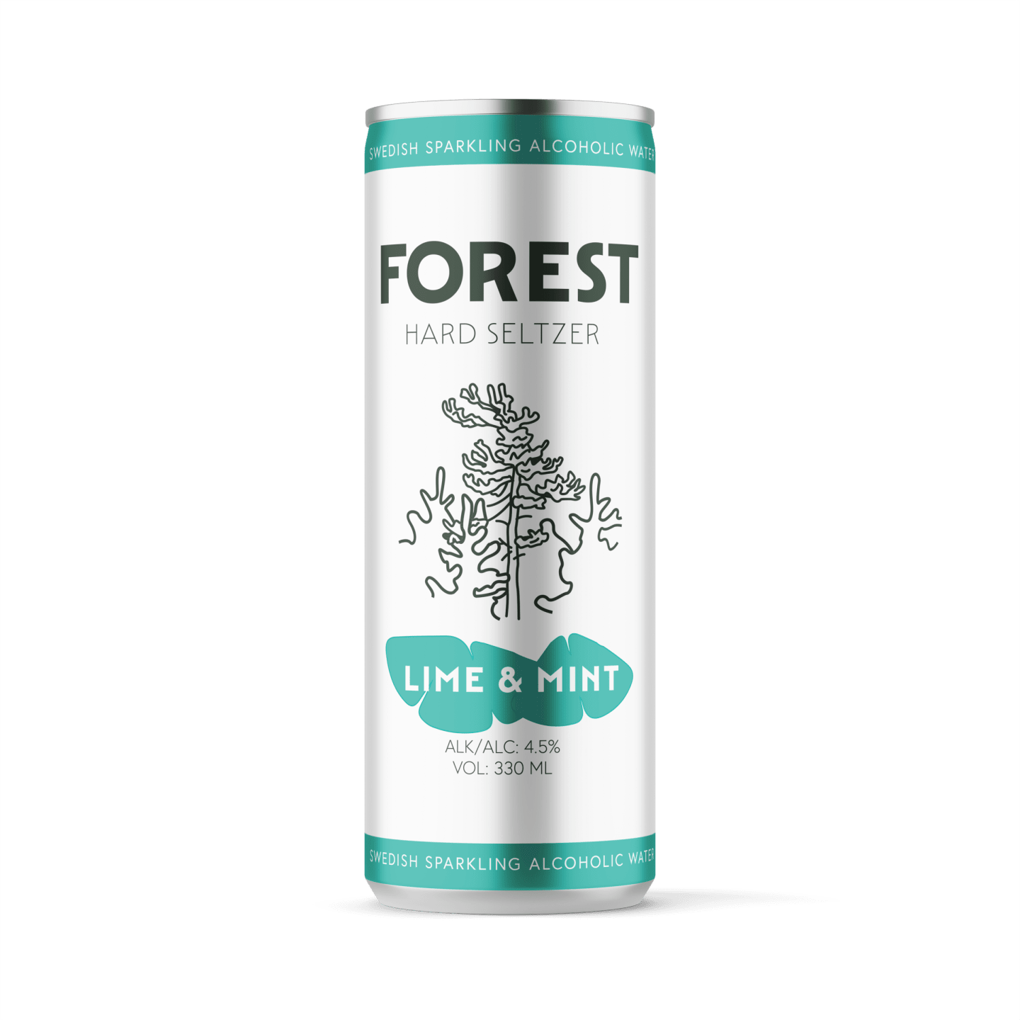 Forest Hard Seltzer Lime Mint 33cl