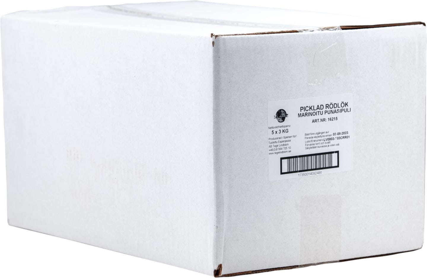Picklad rödlök påse 3kg - Bild 1 av 4