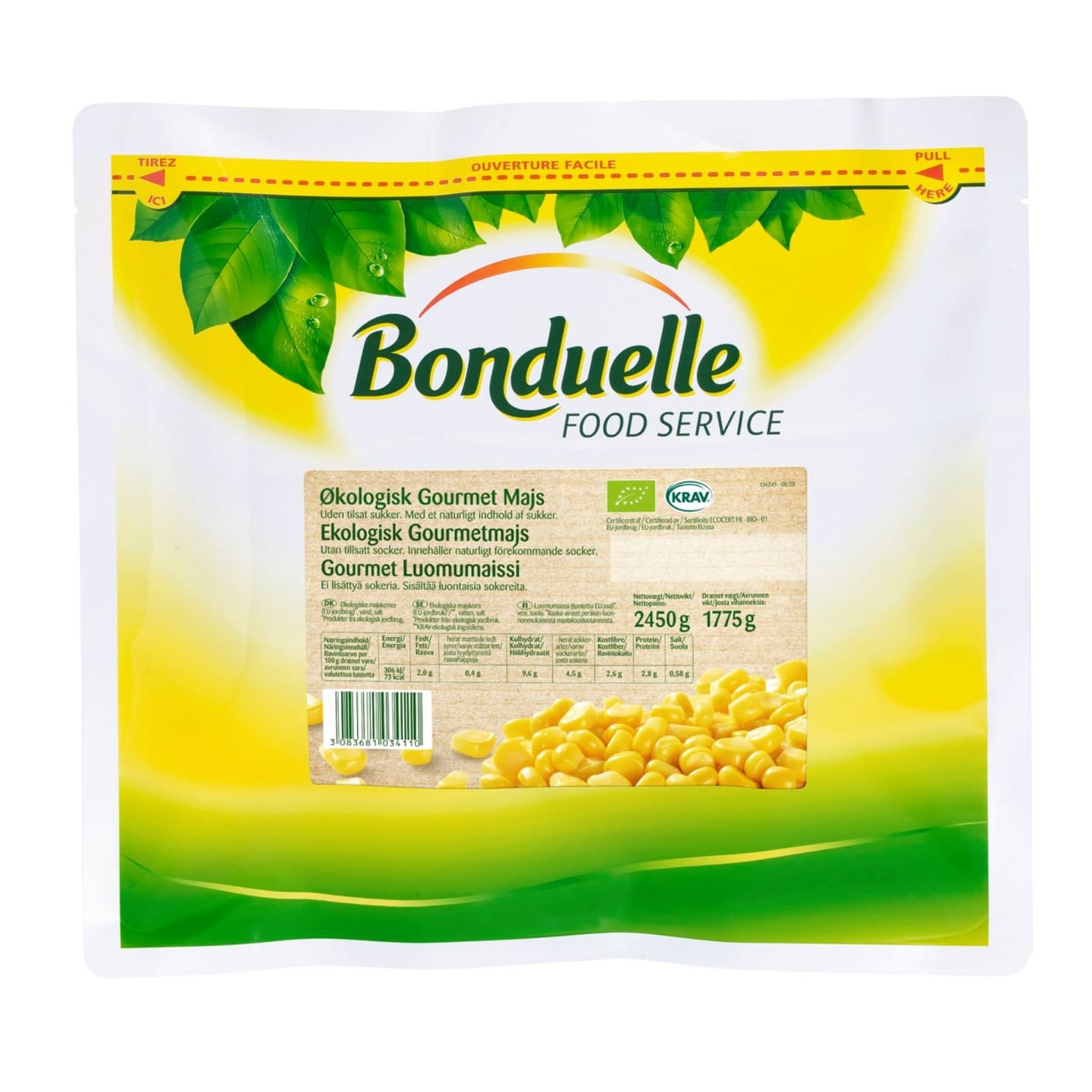 Majskorn gourmet easybag 2,45kg