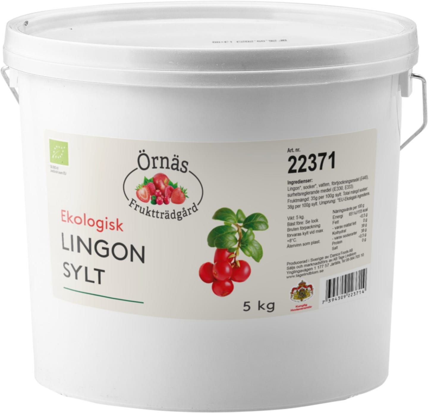 Lingonsylt 5kg - Bild 1 av 2