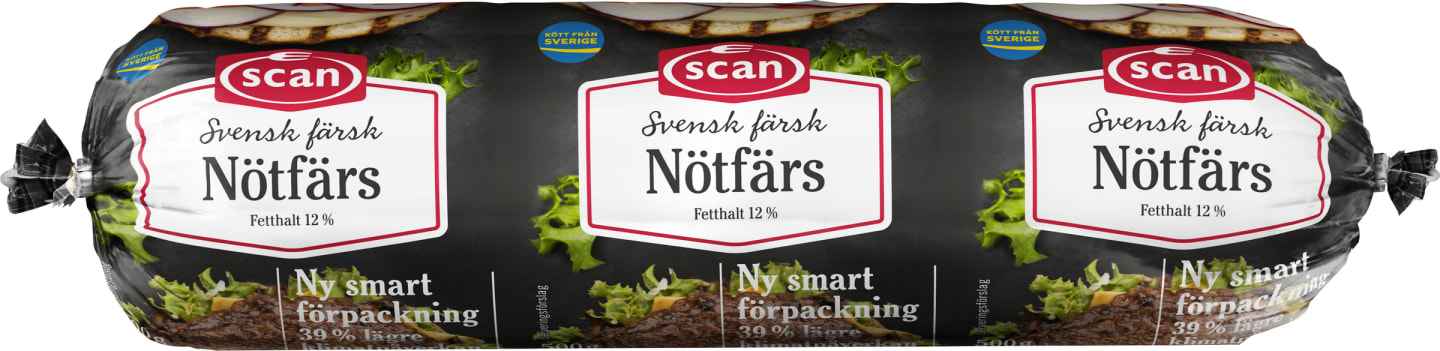 Nötfärs rullpack 500 gr