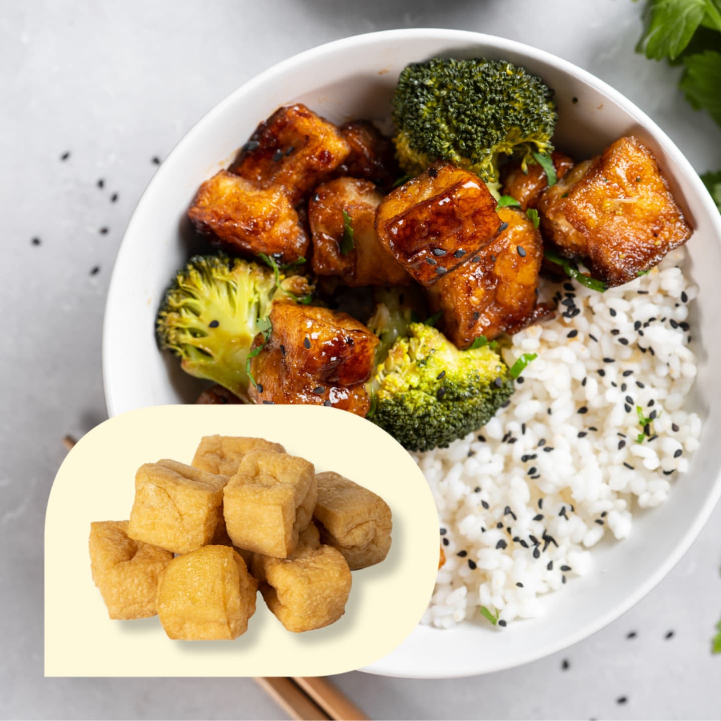 Tofu Friterad Crispy Puff 100g - Bild 1 av 3