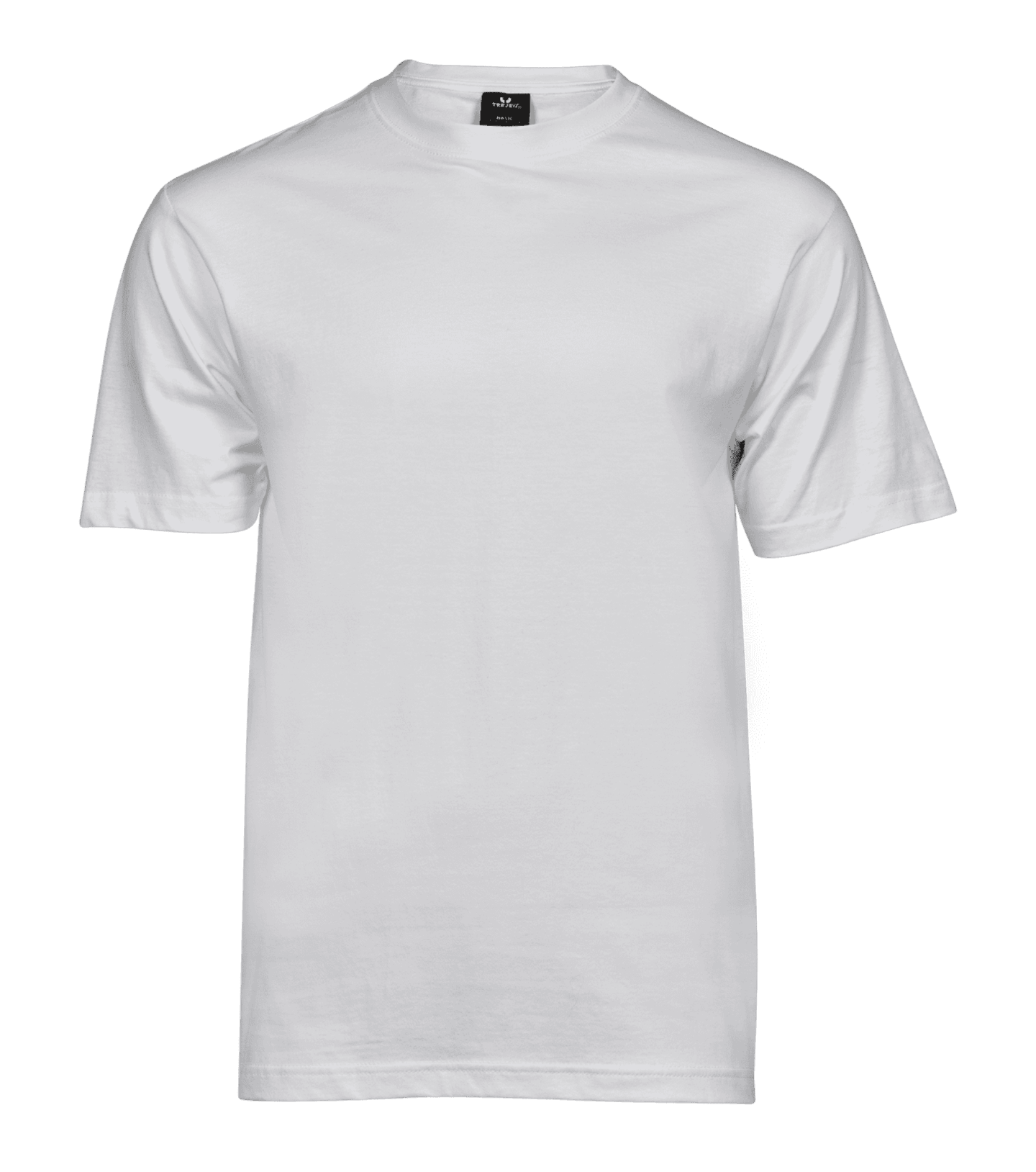 T-Shirt basic unisex vit XL 6115 - Bild 1 av 3