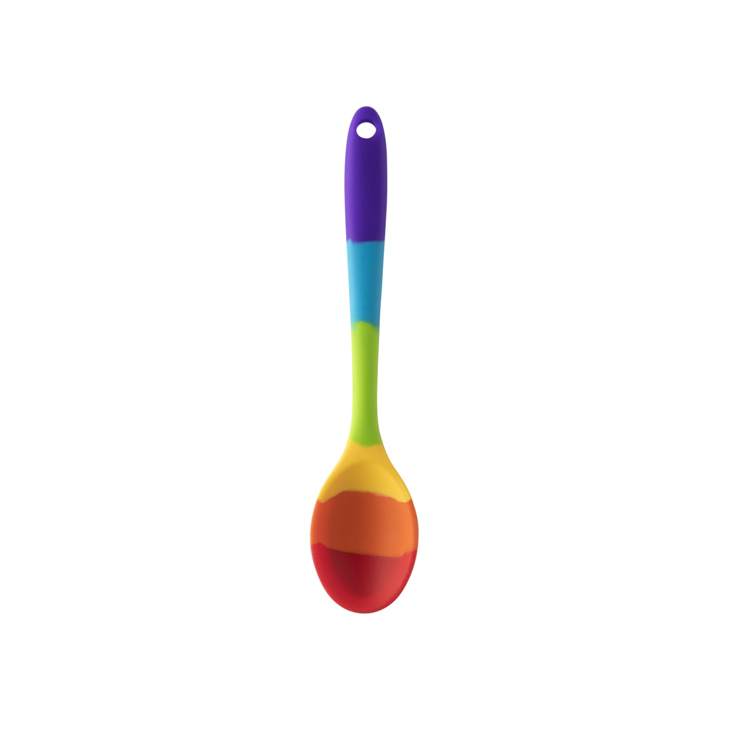 Slev Silikon 21cm, Regnbågsfärgad