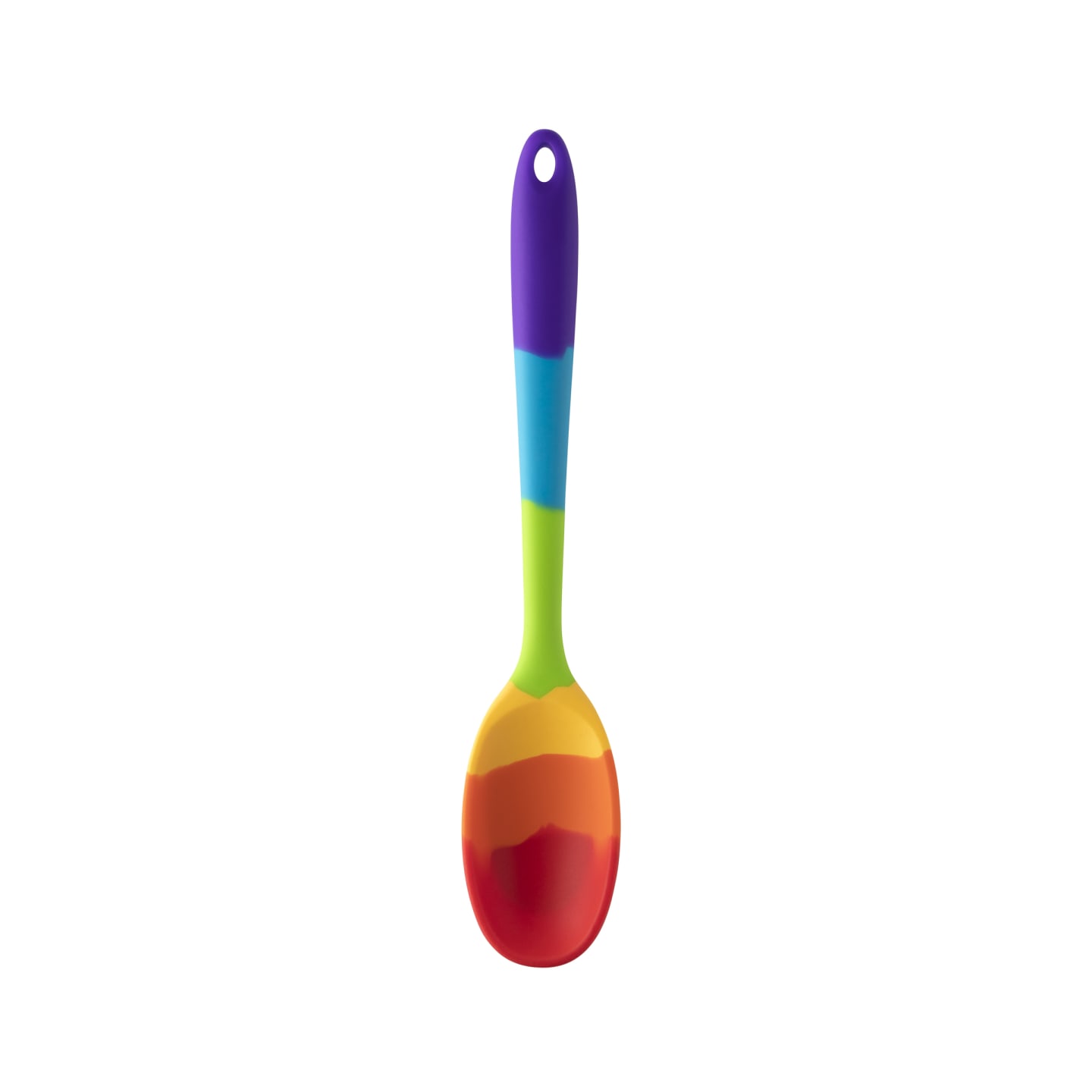 Slev Silikon 28cm, Regnbågsfärgad