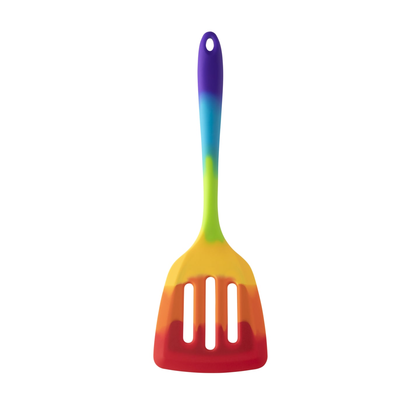 Stekspade 30cm silikon Regnbågsfärgad