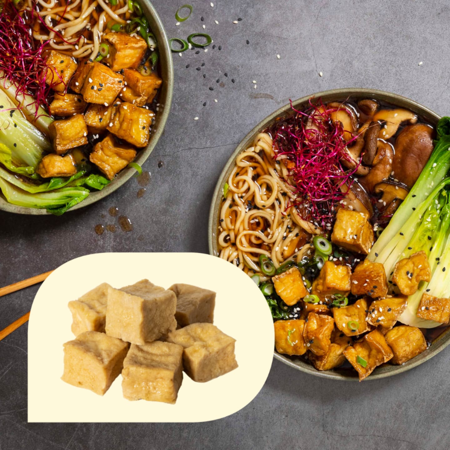 Tofu Friterad Tärnad 2kg - Bild 1 av 2