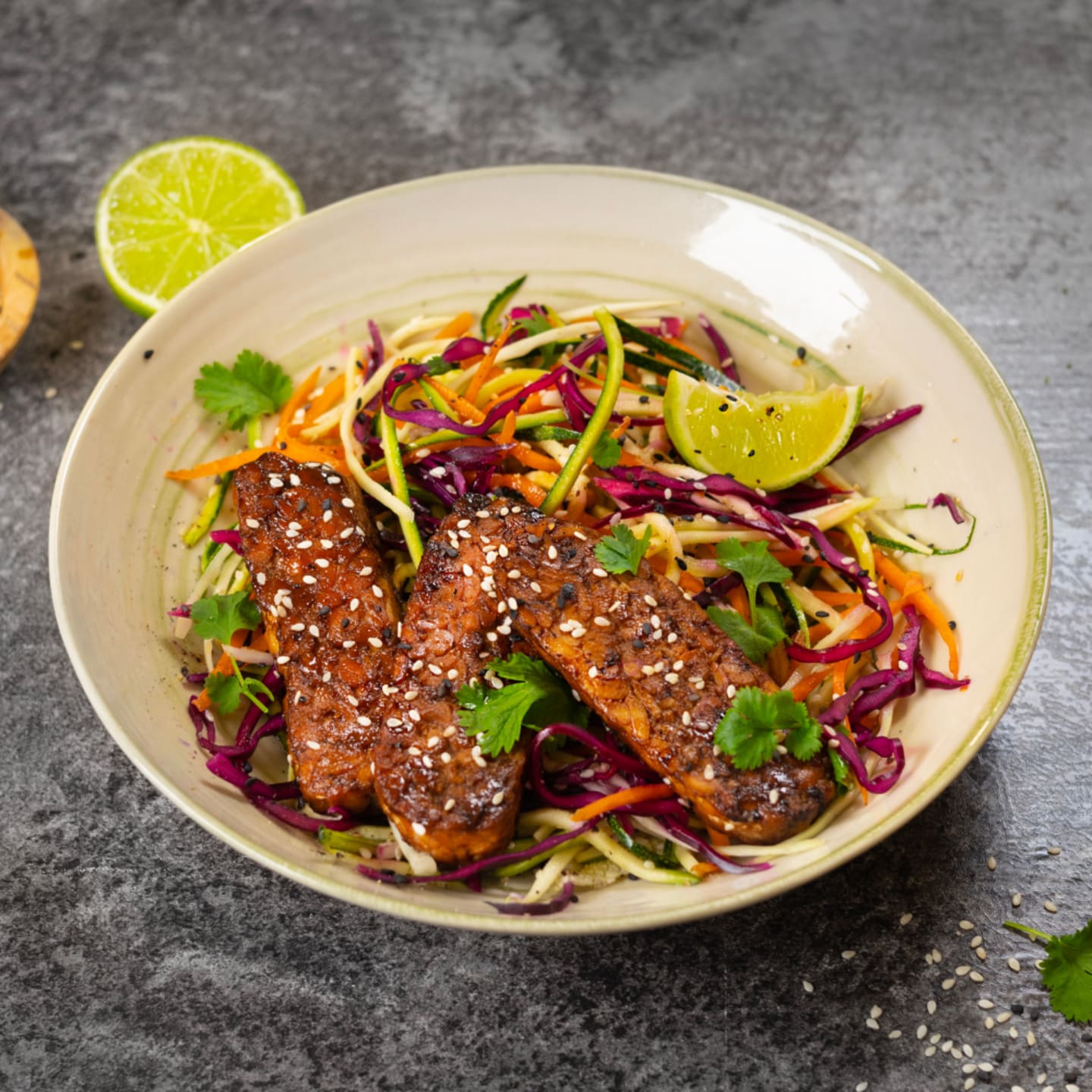 Tempeh Naturell Block 395g - Bild 1 av 3