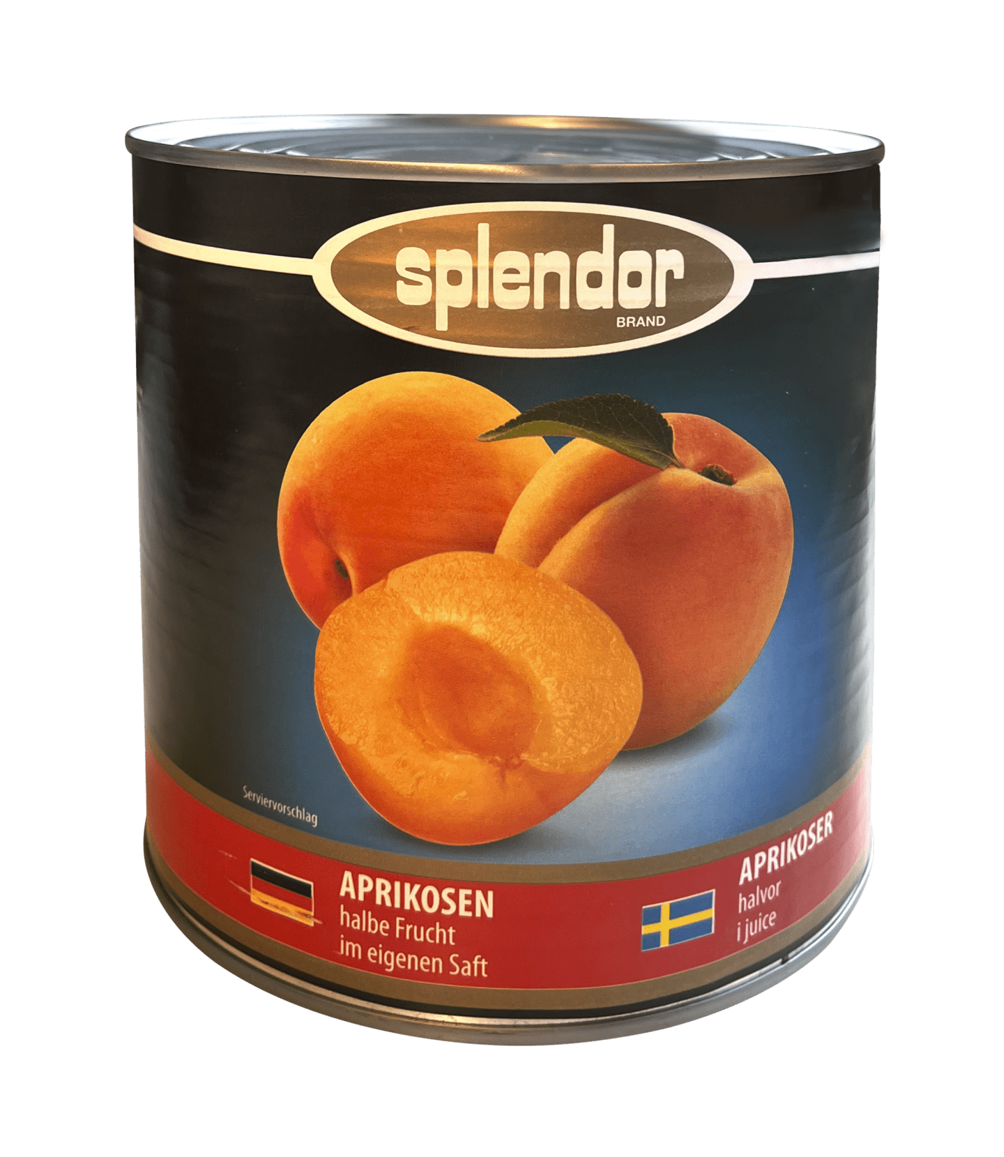 Aprikos halv juice 2,50kg - Bild 1 av 2
