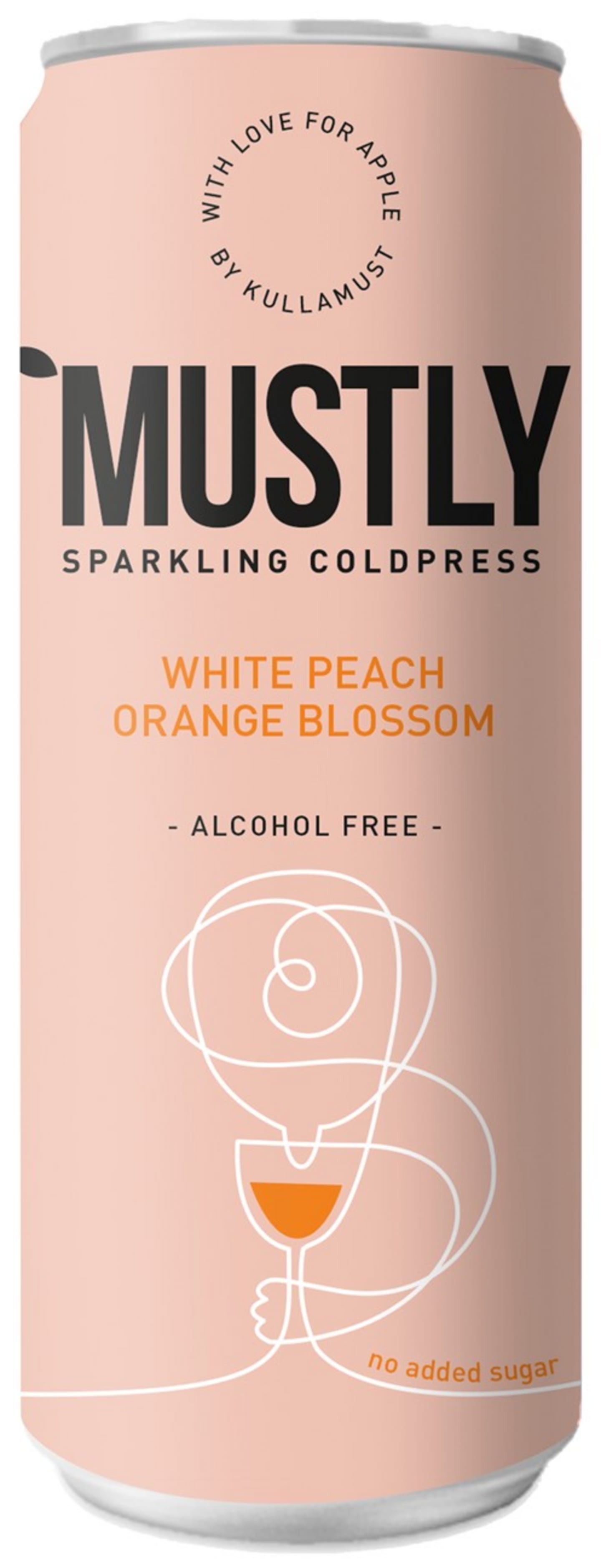 Mustly White Peach 33cl
