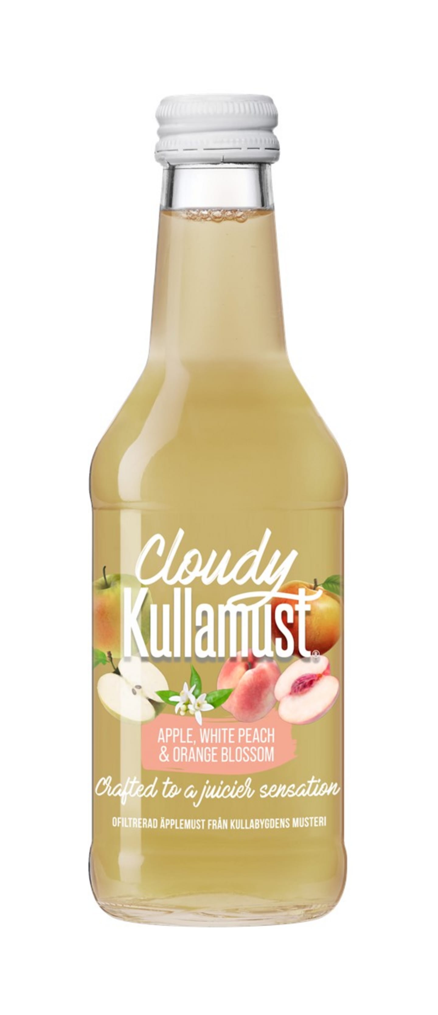 Cloudy Appel White Peach 25cl